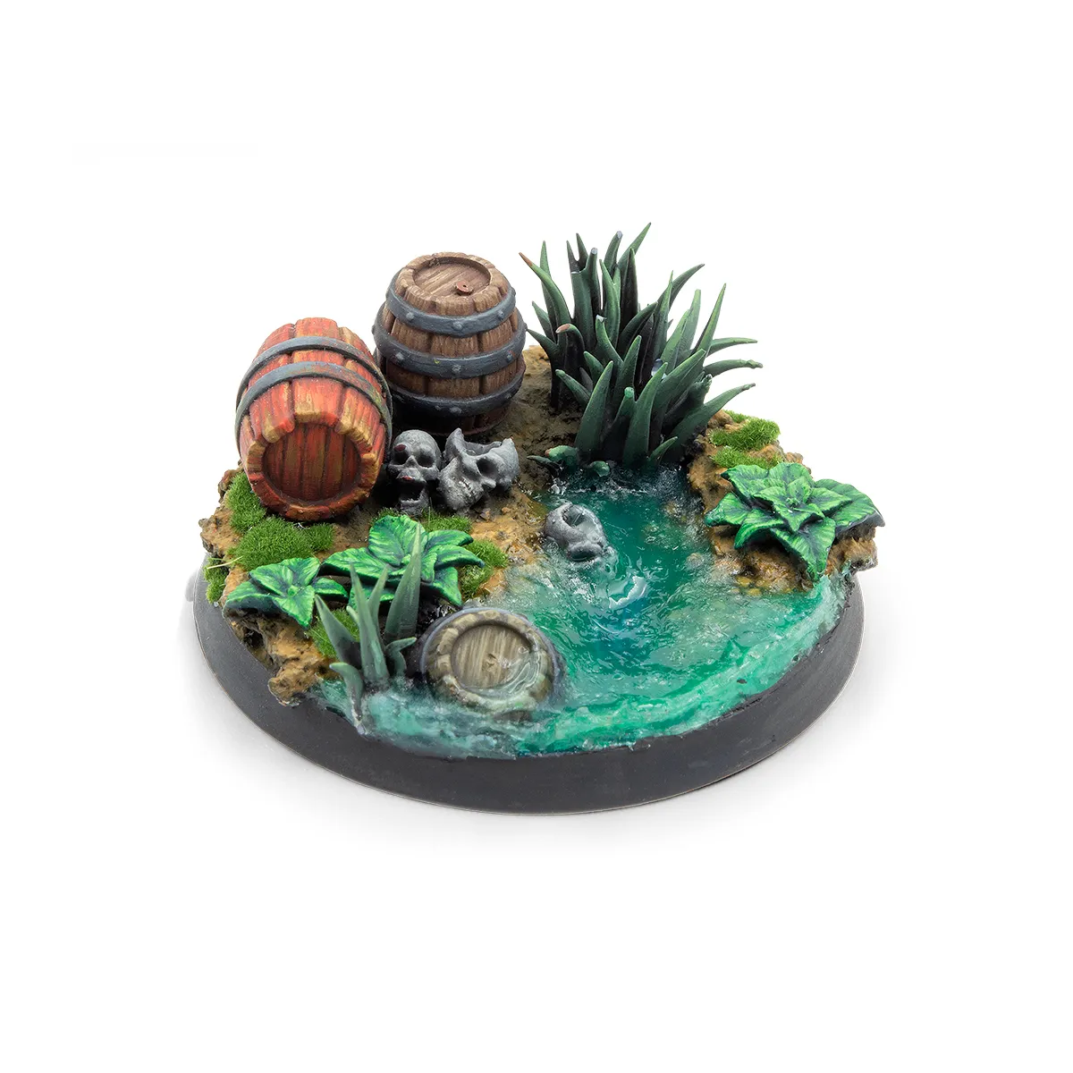 Des Tranchées aux Barricades Herbes Folles résine 28mm 35 pcs