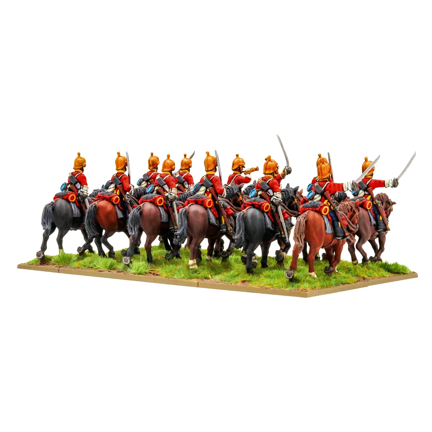 Warlord Black Powder Dragoons britanniques régiment cavalerie