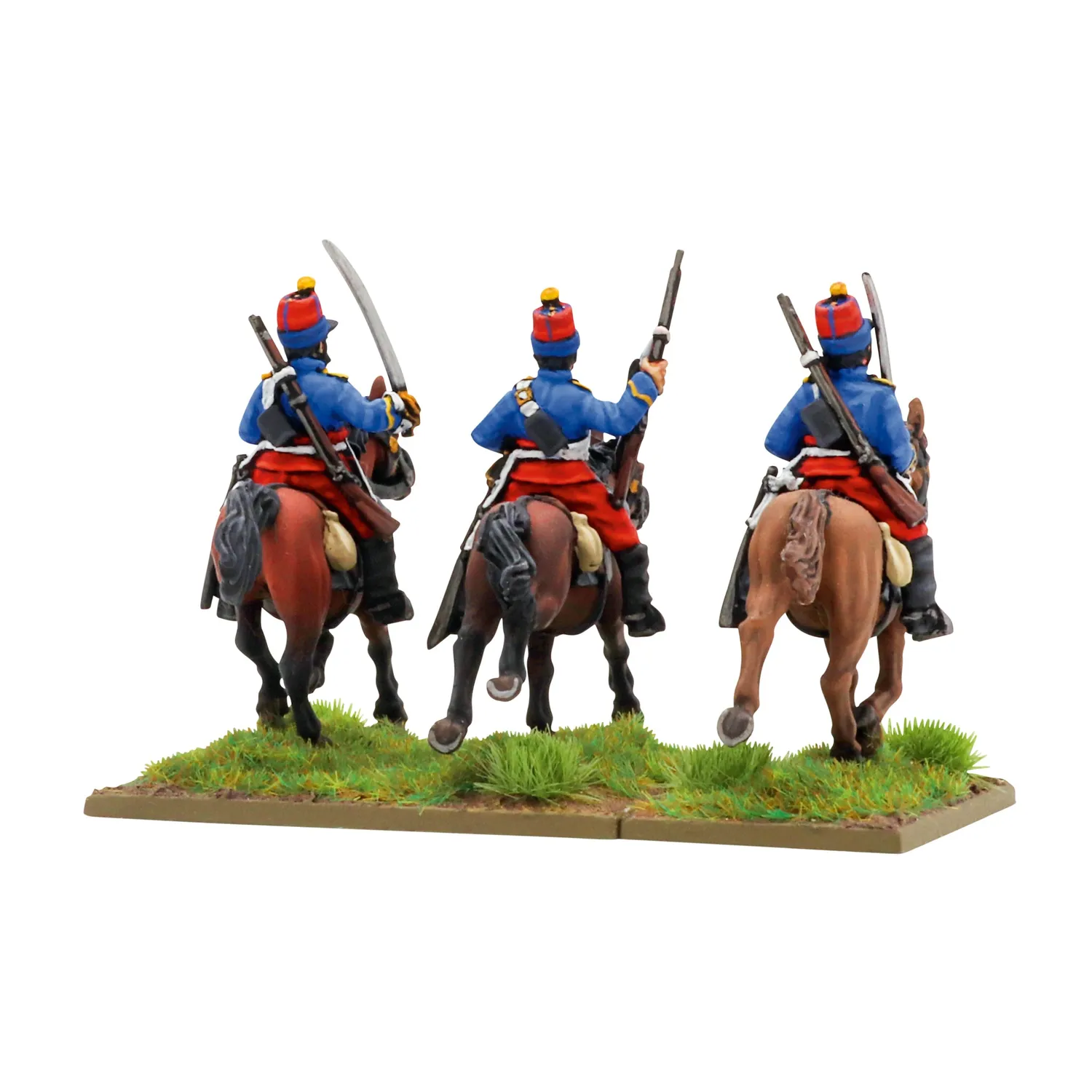 Black Powder Crimean War French Chasseurs d'Afrique cavalerie métal