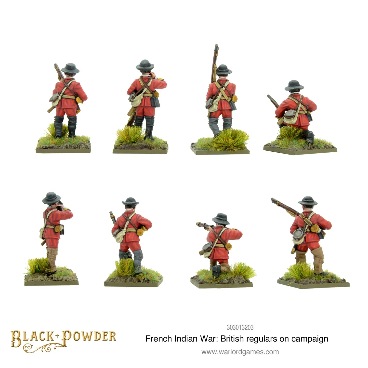 Warlord Games Black Powder British Regulars figurines