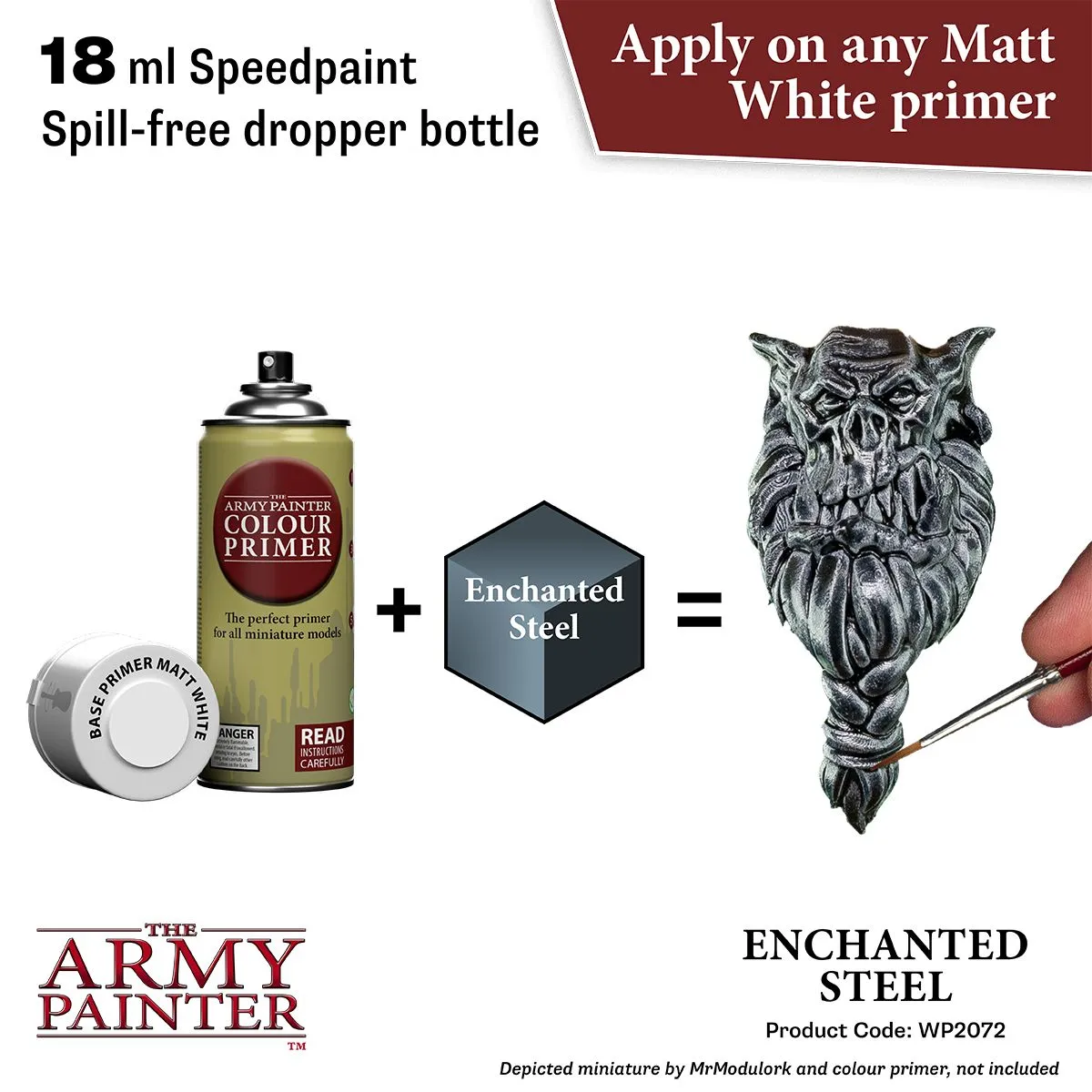 Army Painter Speedpaint Enchanted Steel peinture métallique