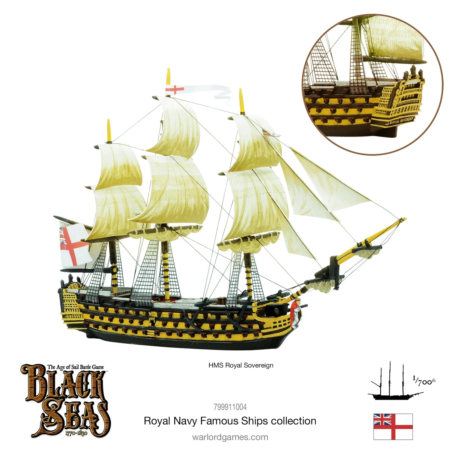 Bolt Action Black Seas Royal Navy Famous Ships Bundle bateaux
