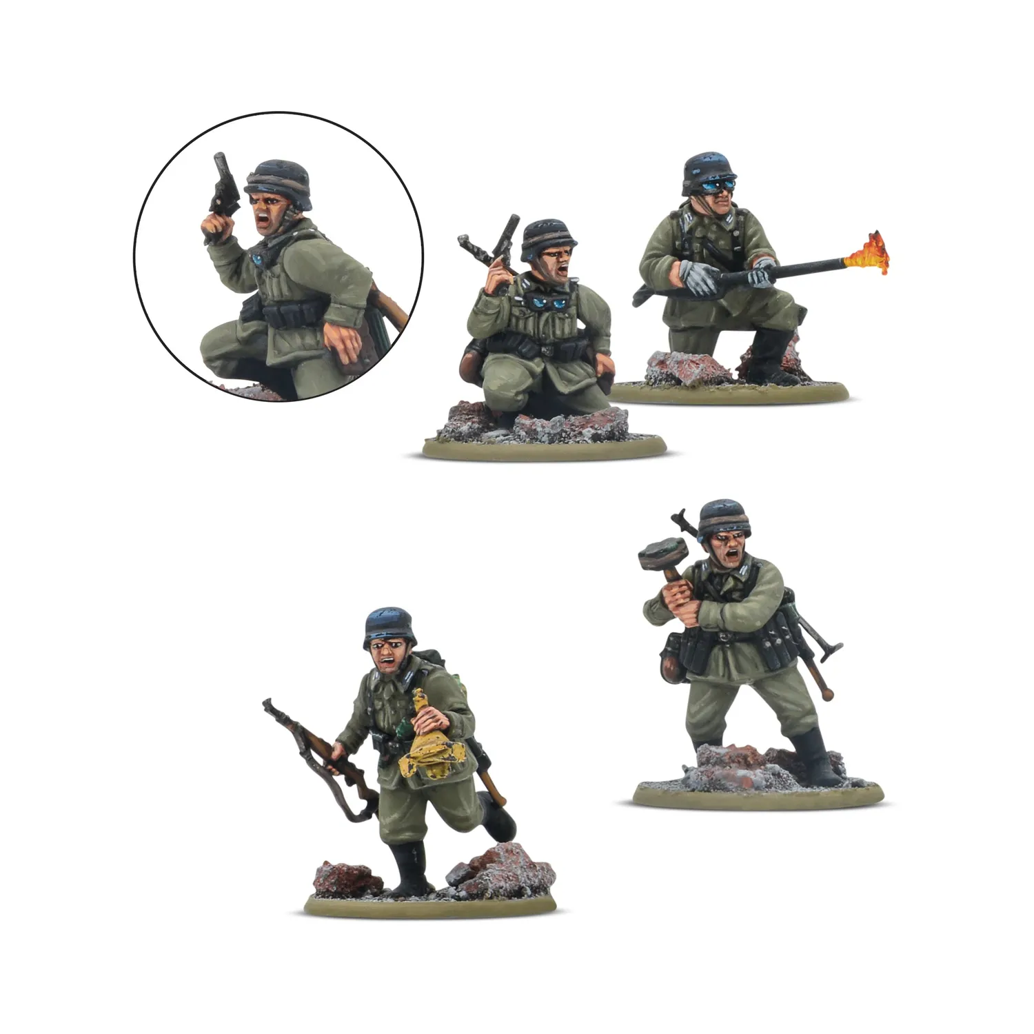 Bolt Action Rattenkrieg armée starter vétérans allemands