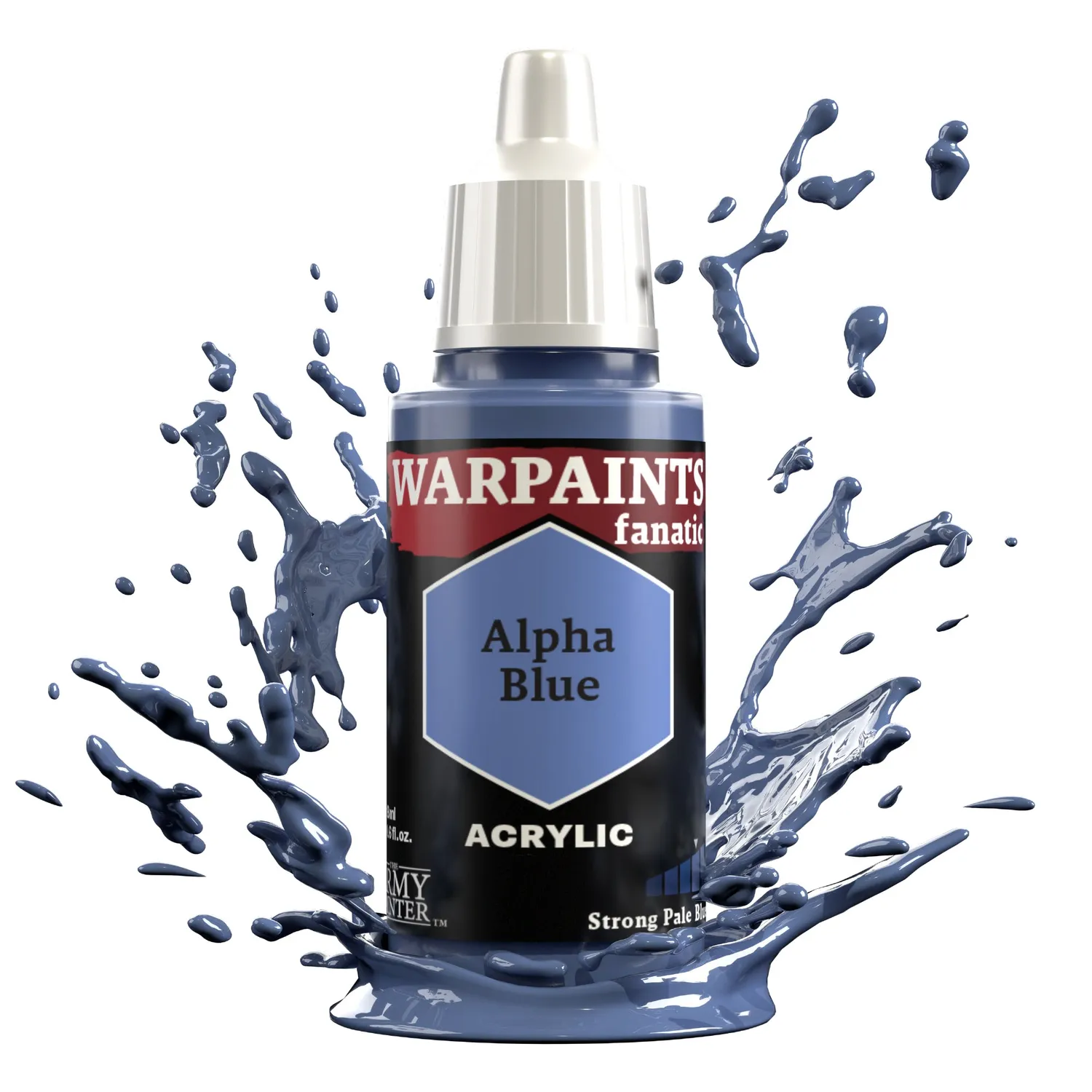 Army Painter Warpaints Fanatic Alpha Blue peinture acrylique 18 ml