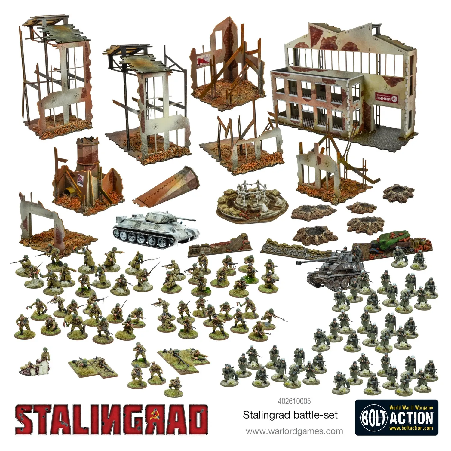 Warlord Games Bolt Action Stalingrad battle-set coffret