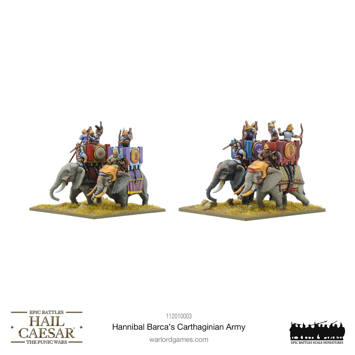 Hail Caesar Epic Battles Hannibal Barca armée carthaginoise