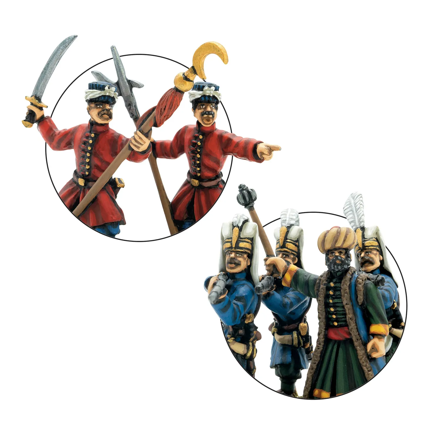 Bolt Action Pike & Shotte Janissaries Regiment infanterie métal