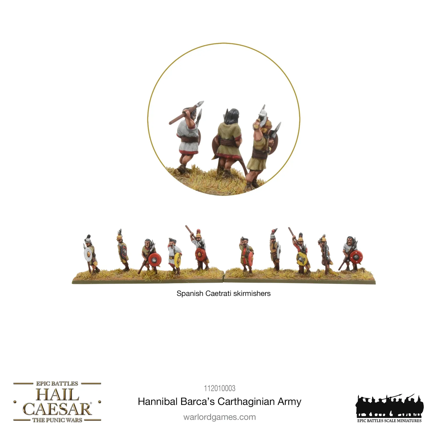 Hail Caesar Epic Battles Hannibal Barca armée carthaginoise