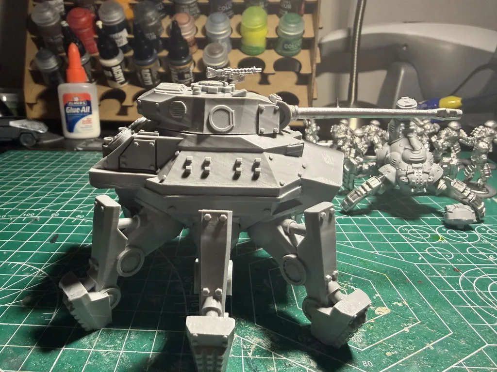 Bolt Action Konflikt'47 Wotan Heavy Panzermech marcheur 1 figurine