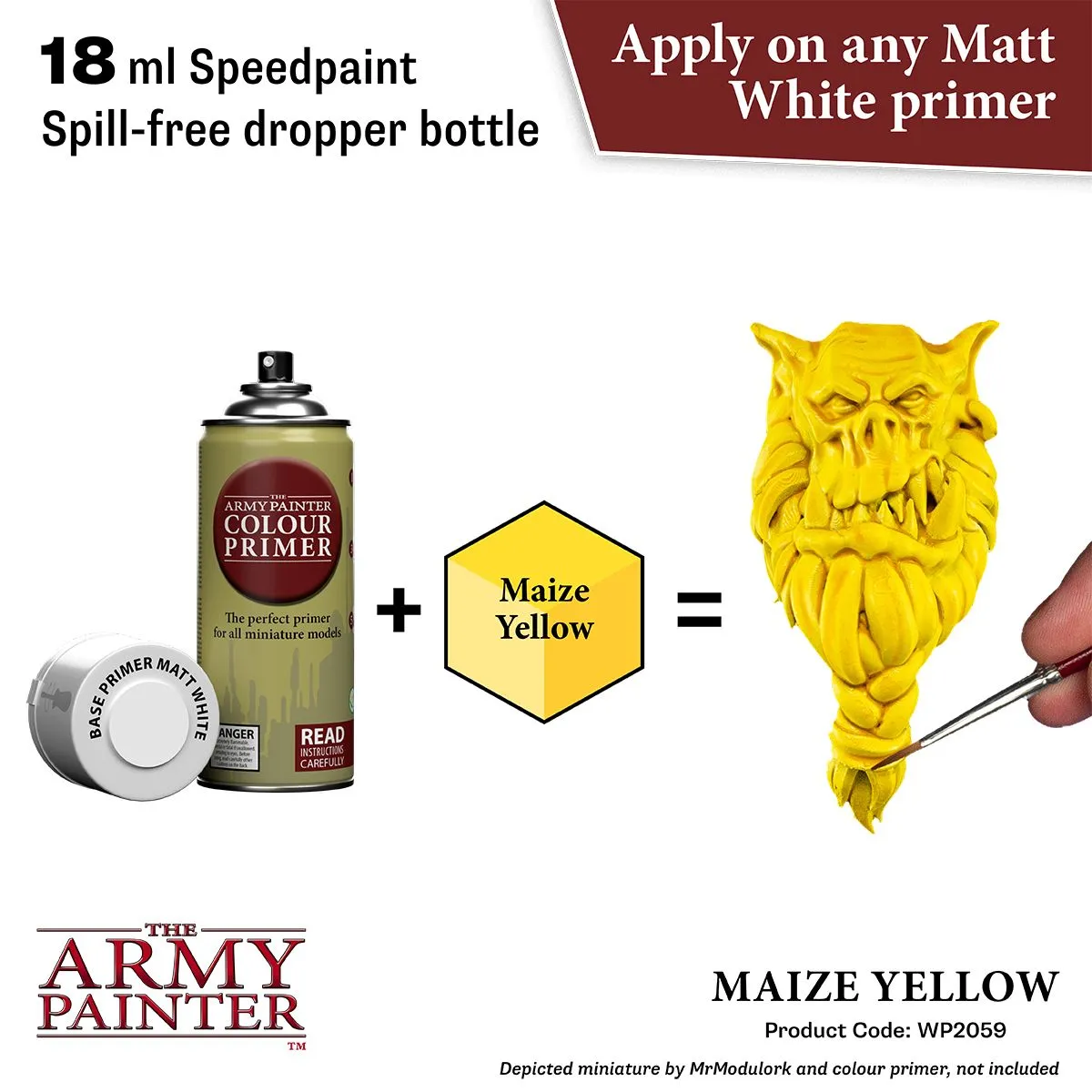The Army Painter Speedpaint Maize Yellow peinture jaune Default