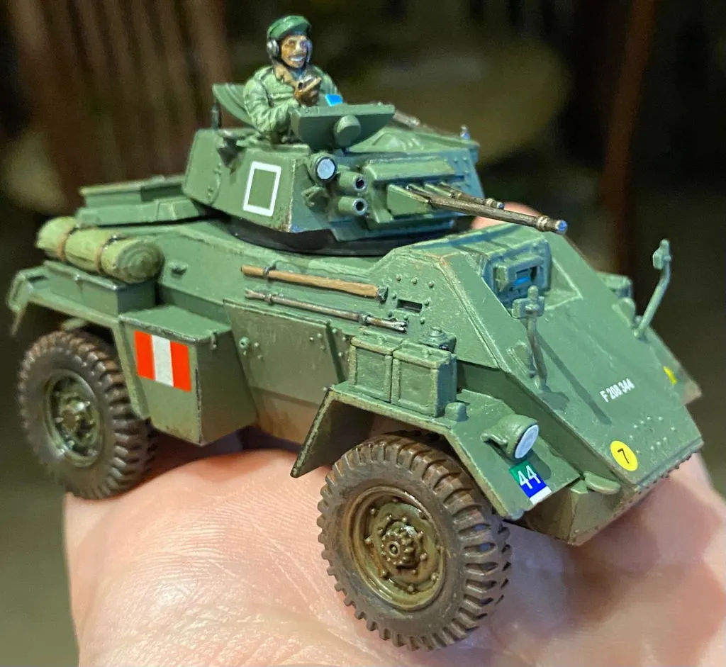 Bolt Action Humber MK II/IV voiture blindée plastique britannique