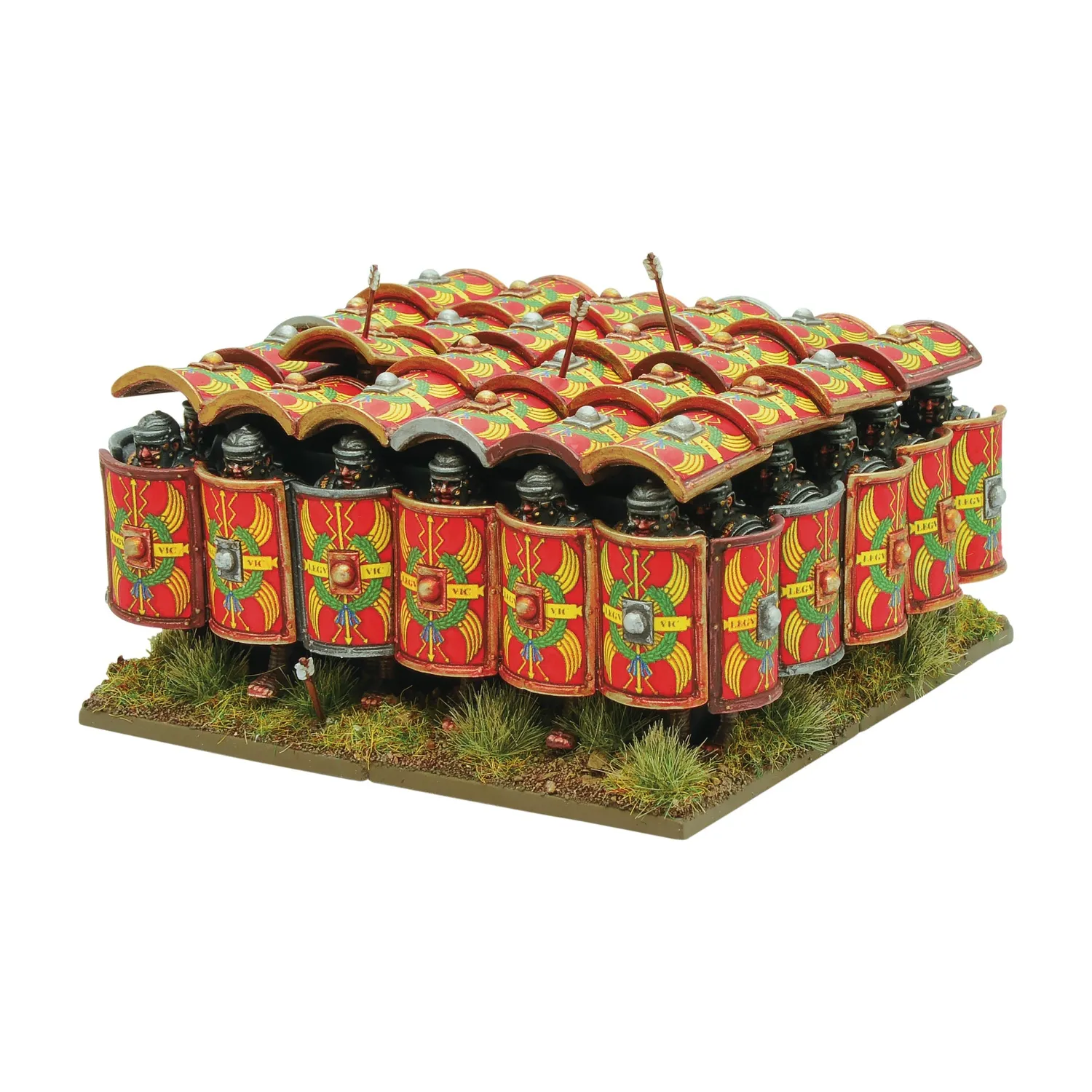 Bolt Action Hail Caesar Testudo figurines romains résine