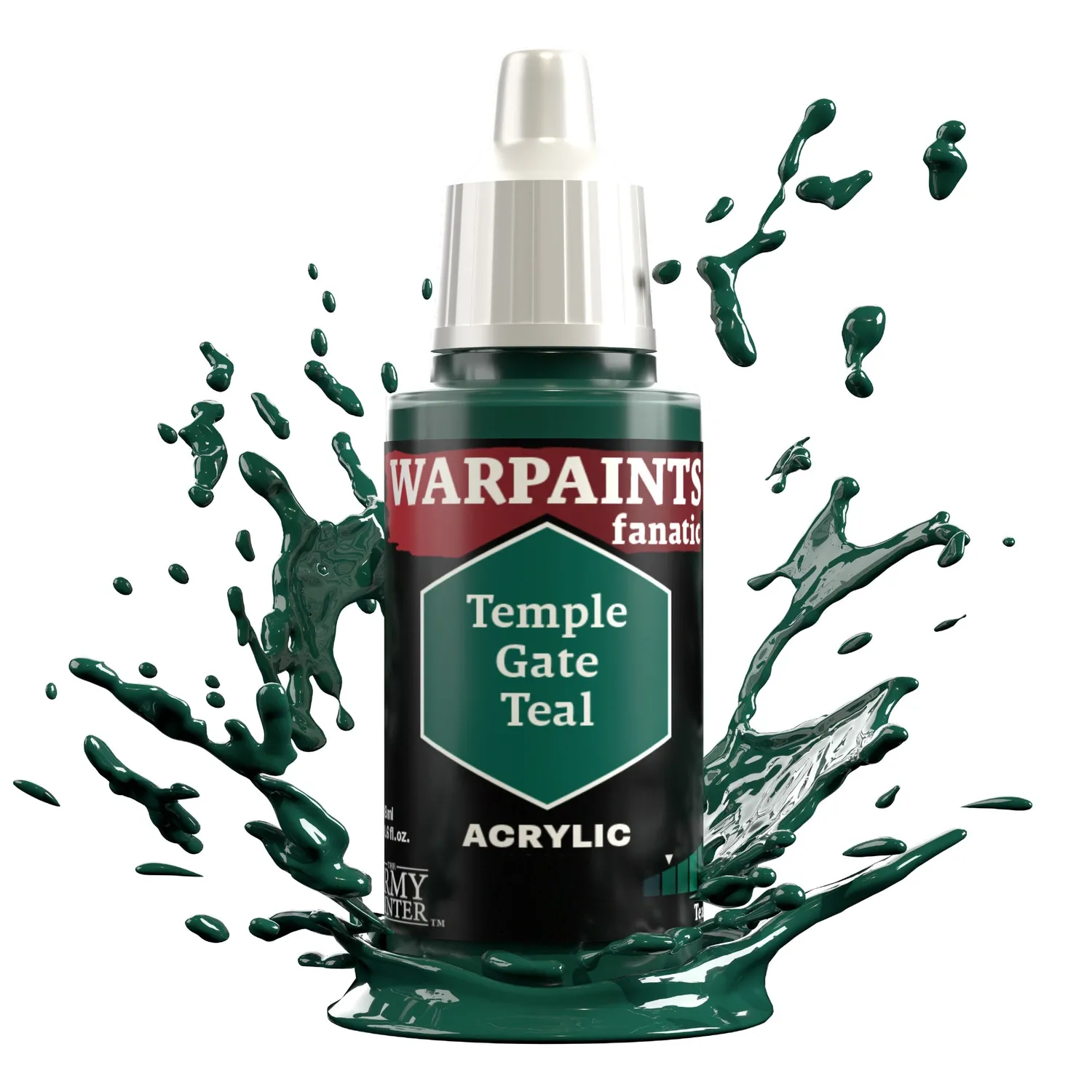 Army Painter Warpaints Fanatic Temple Gate Teal peinture 18 ml turquoise