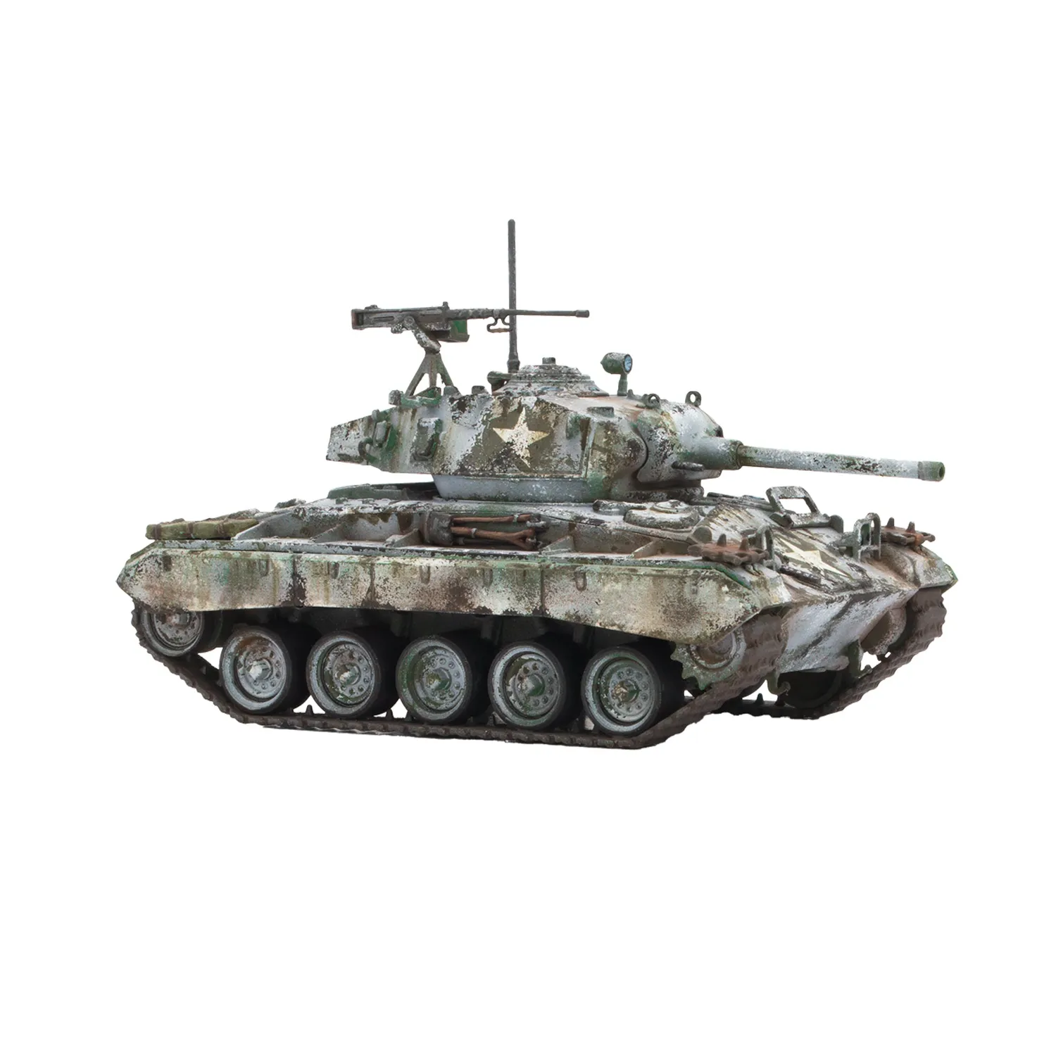 Bolt Action M24 Chaffee Light Tank char plastique