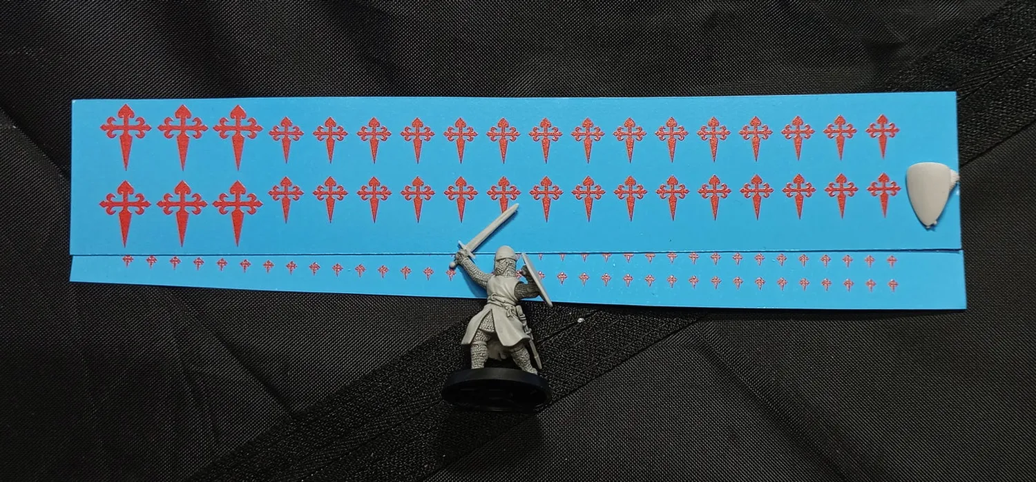 Brother Vinni Santiago Crosses decals croix rouges