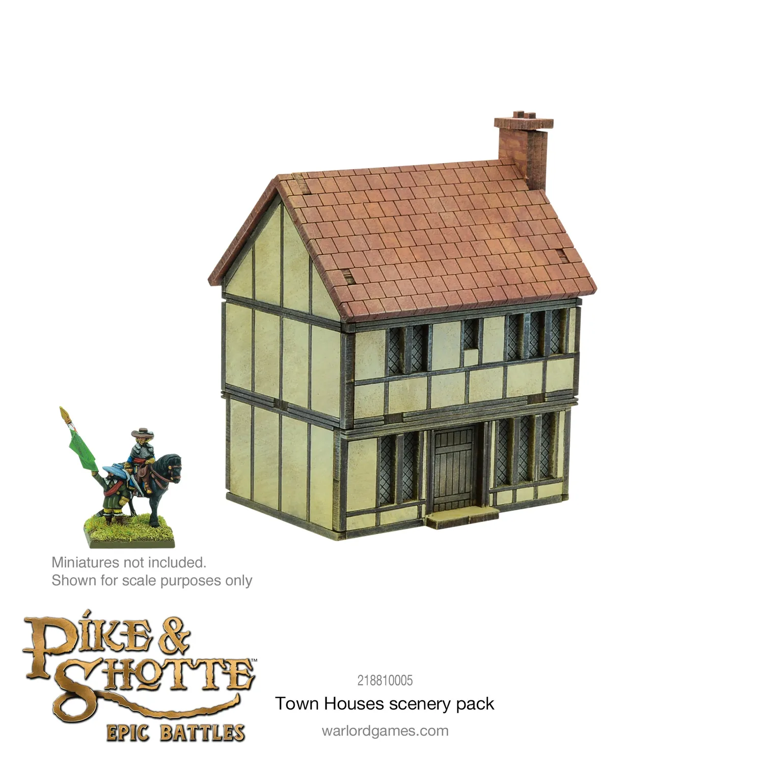 Bolt Action Pike & Shotte Epic Battles Town Houses Scenery Pack décor