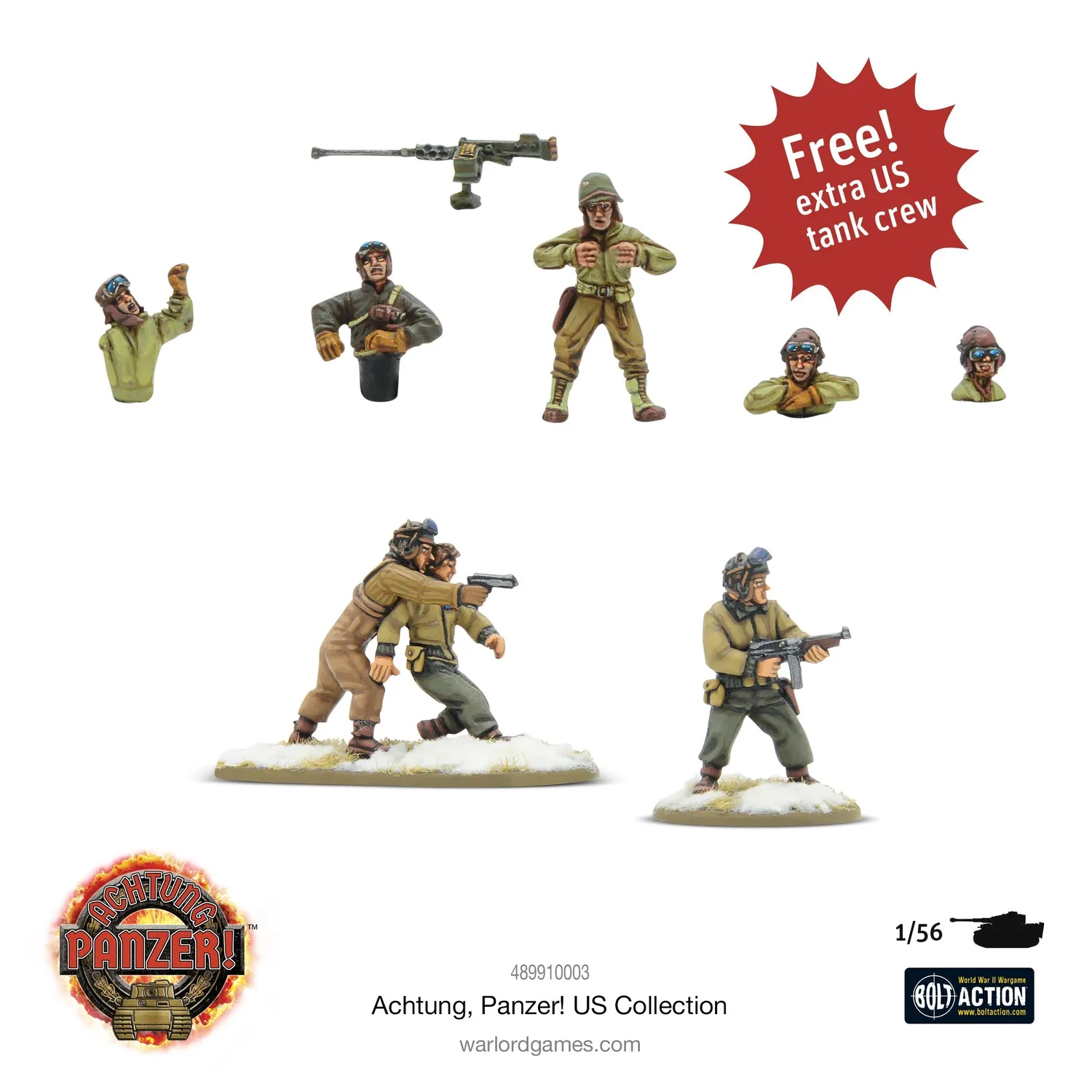 Warlord Games Achtung Panzer! US Collection jeu de figurines chars américains