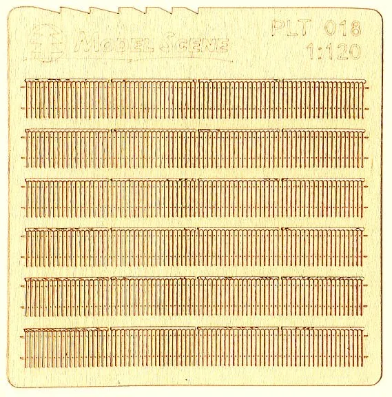 Albion Stockade Privacy Fence clôture miniature x2