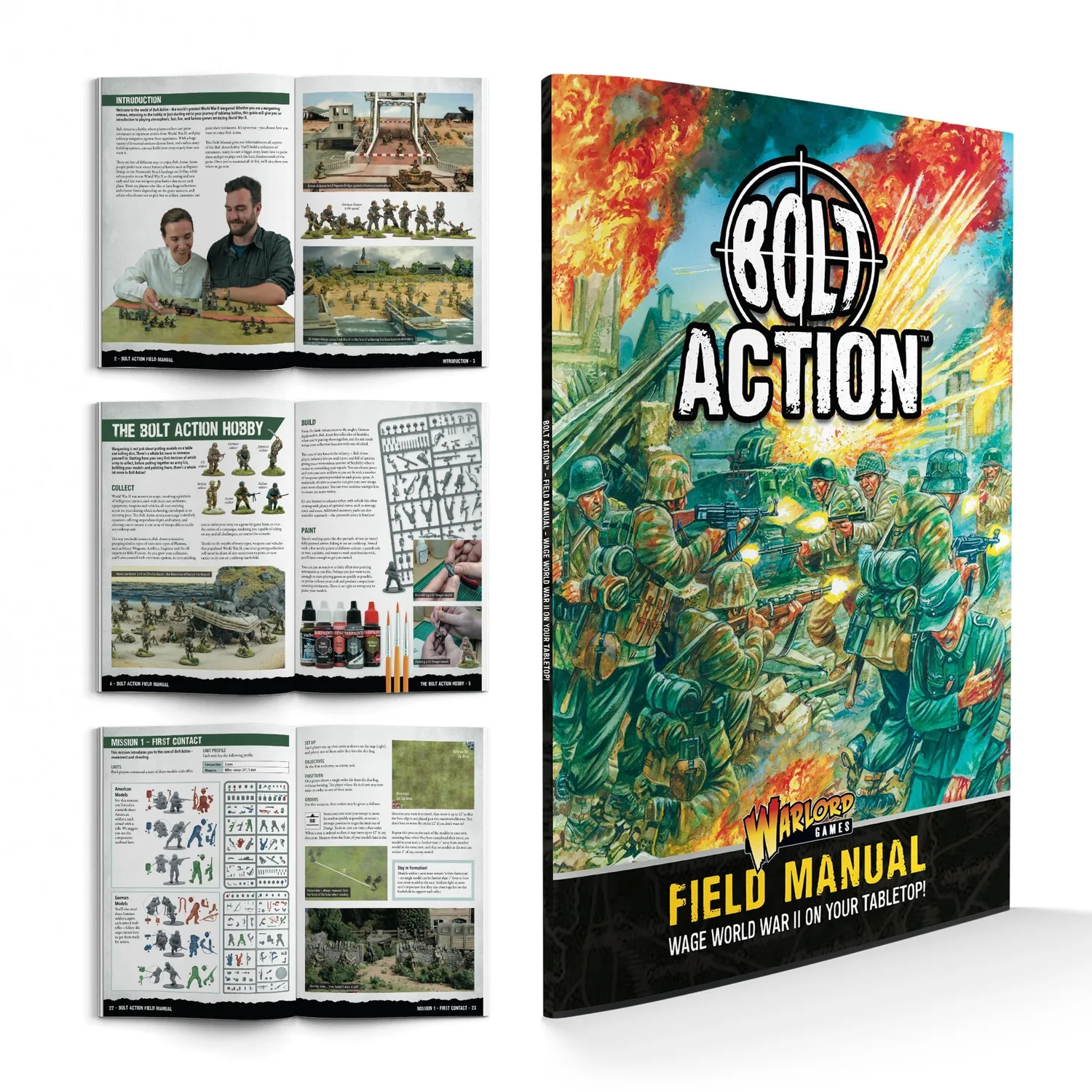 Bolt Action Starter Set coffret démarrage Grenadiers Rangers