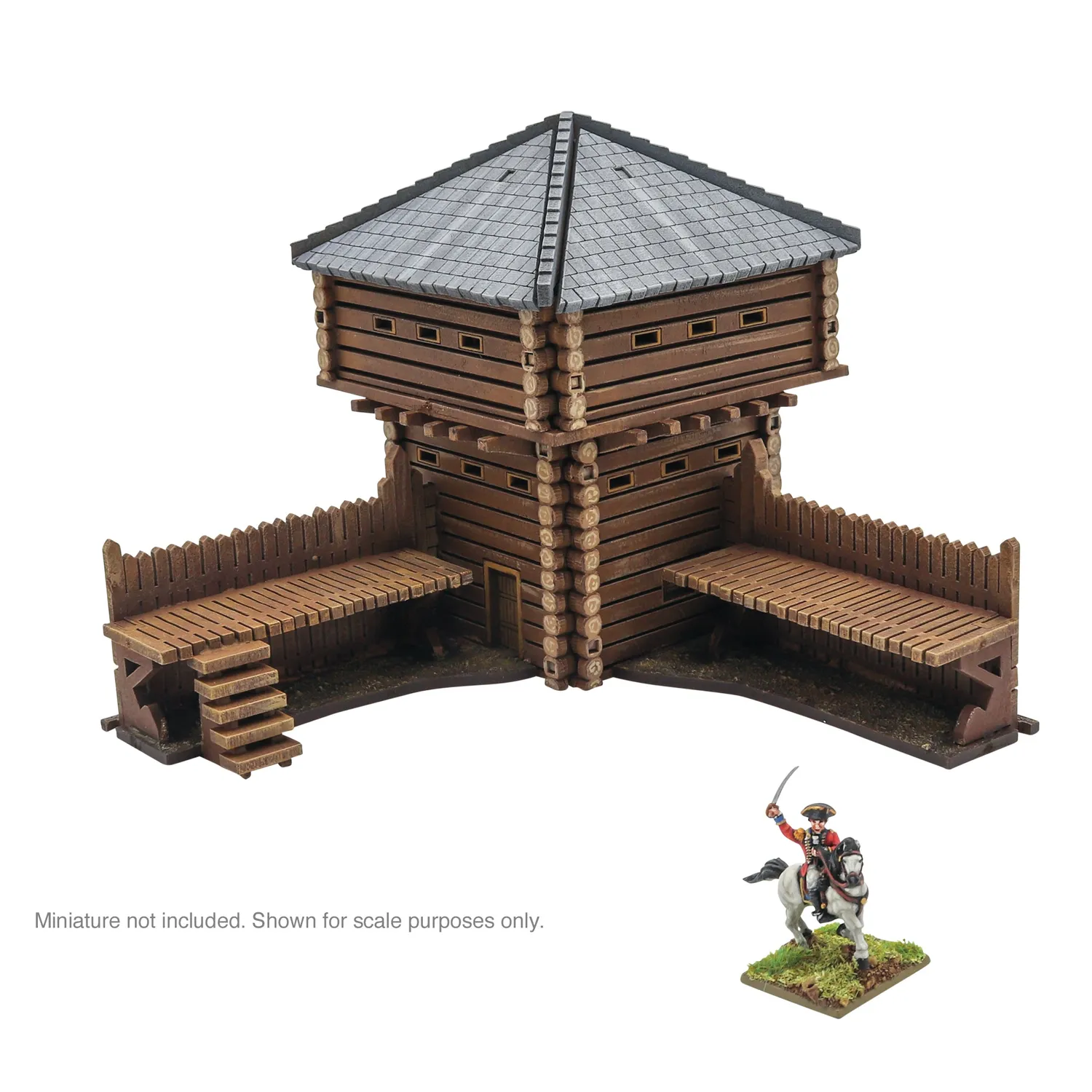 Bolt Action Black Powder Epic Battles Revolution Corner Blockhouse décor MDF
