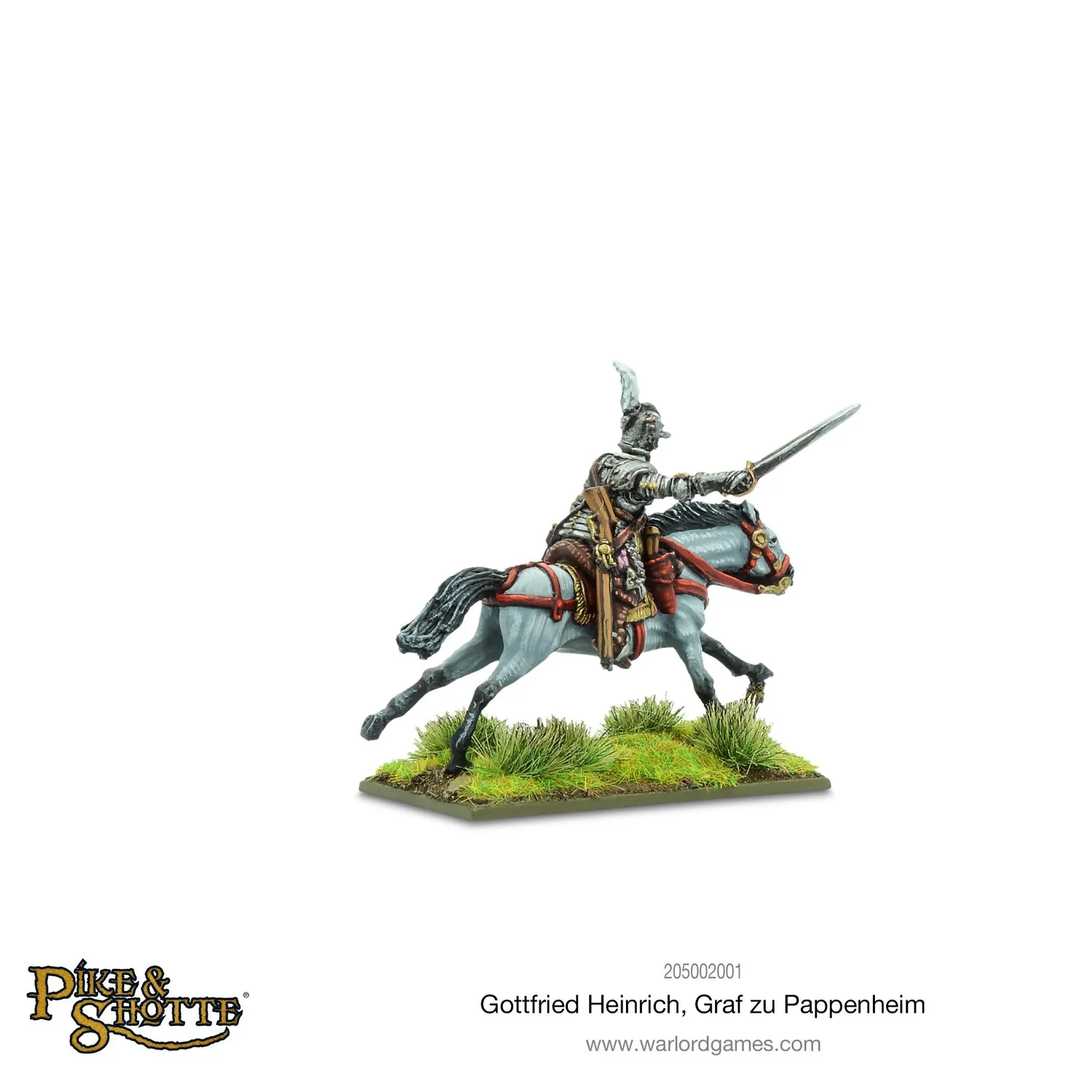 Bolt Action Gottfried Heinrich zu Pappenheim figurine métal