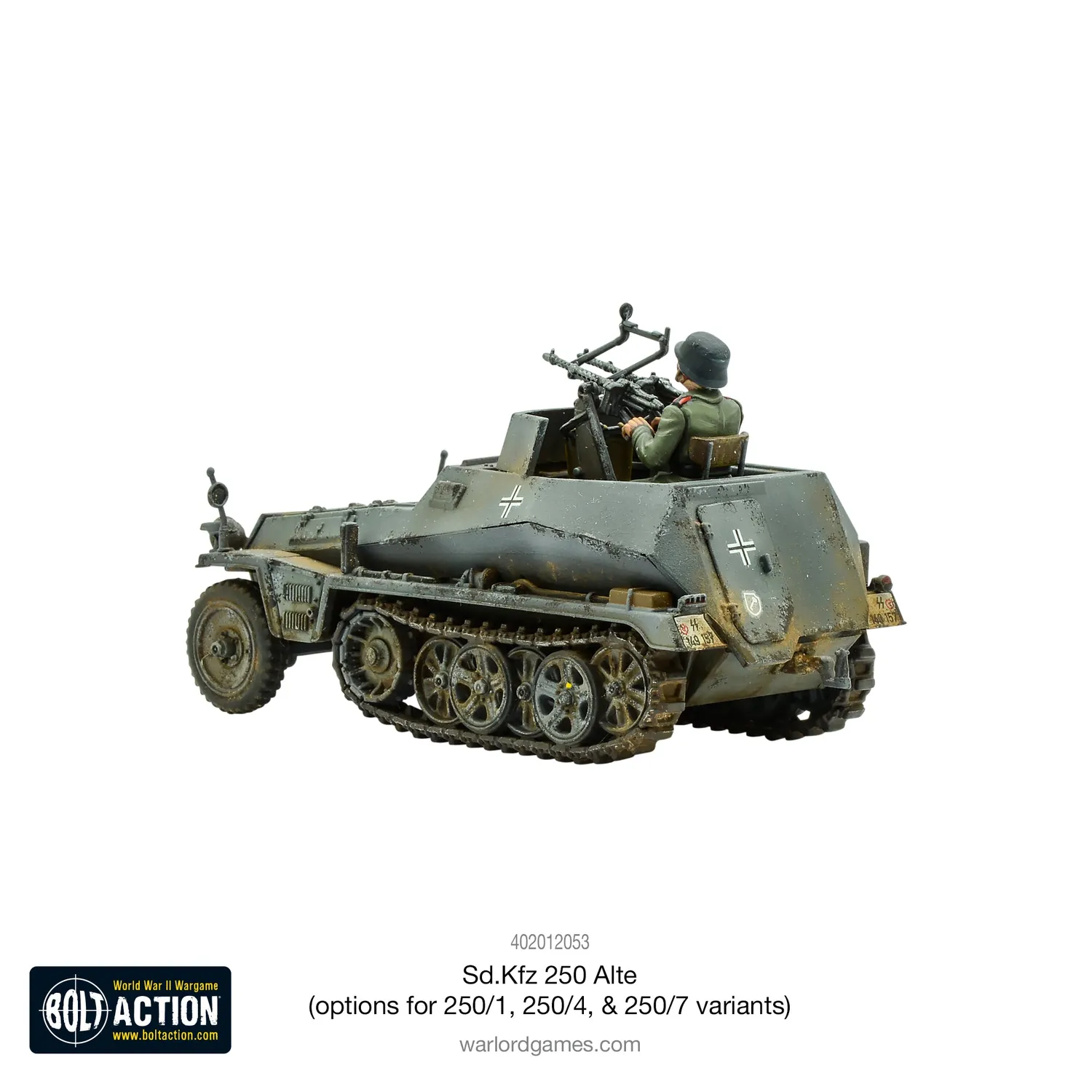 Bolt Action Sd.Kfz 250 Alte maquette blindé 250/1 250/4 250/7