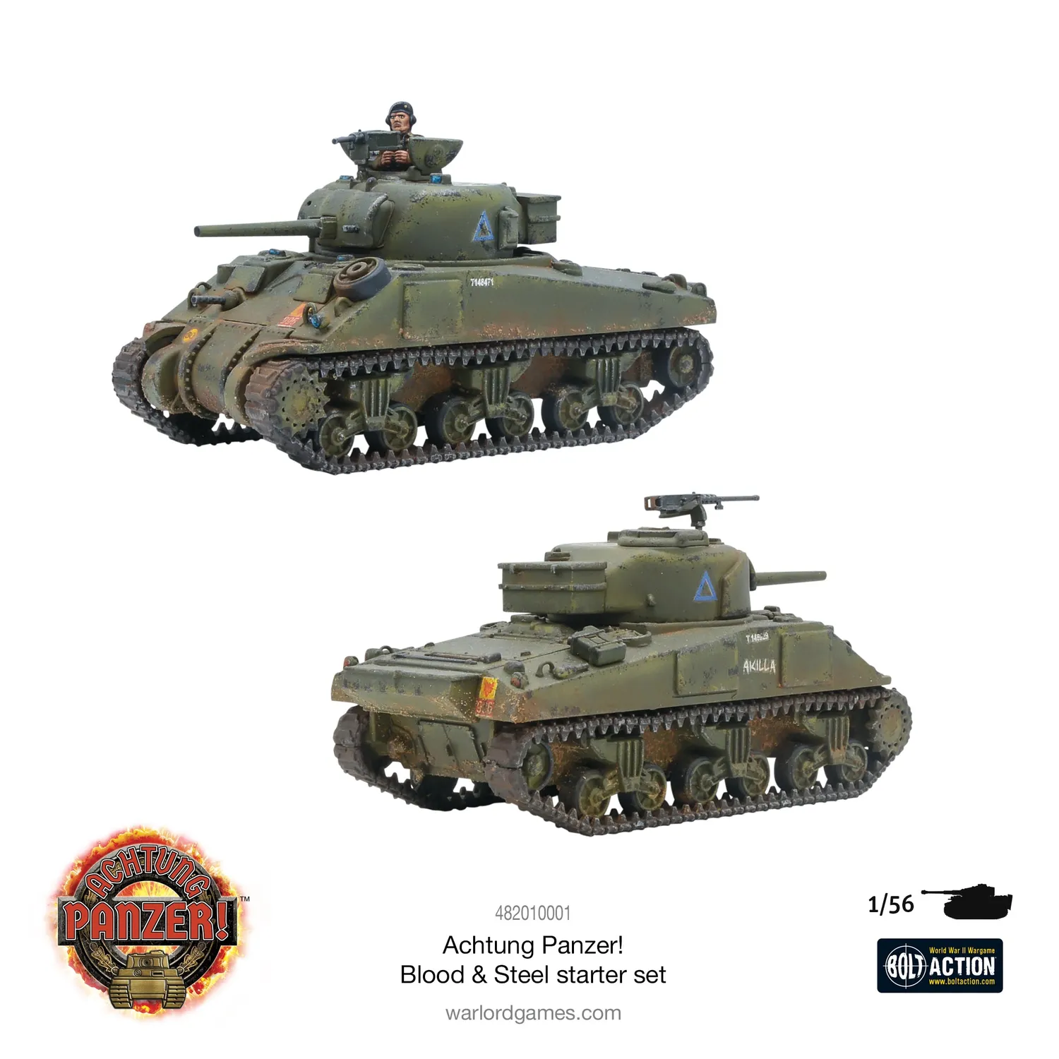 Bolt Action Achtung Panzer! Blood & Steel starter set jeu de chars