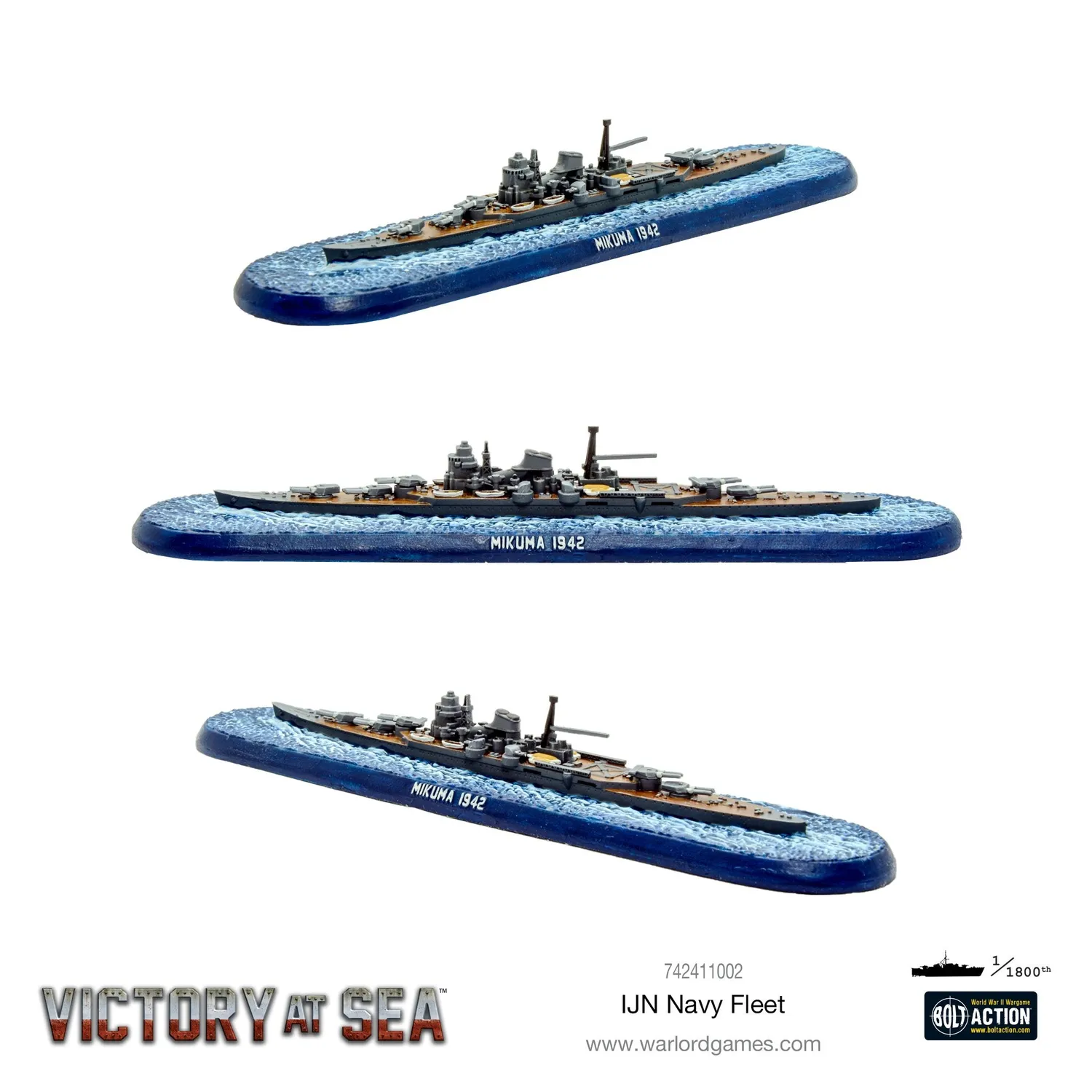 Victory at Sea IJN fleet boîte de flotte japonaise