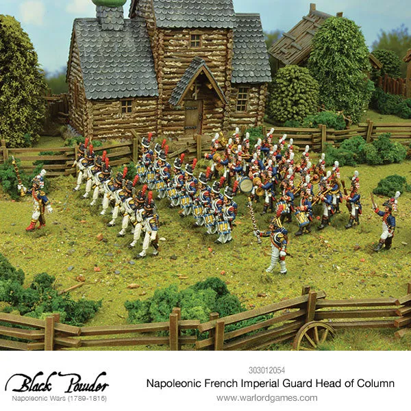 Warlord Games Black Powder Garde Impériale tête colonne métal