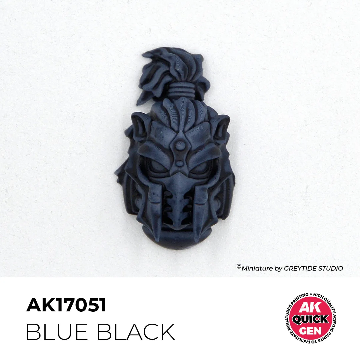 AK Interactive QuickGen Blue Black peinture acrylique 18 ml contraste