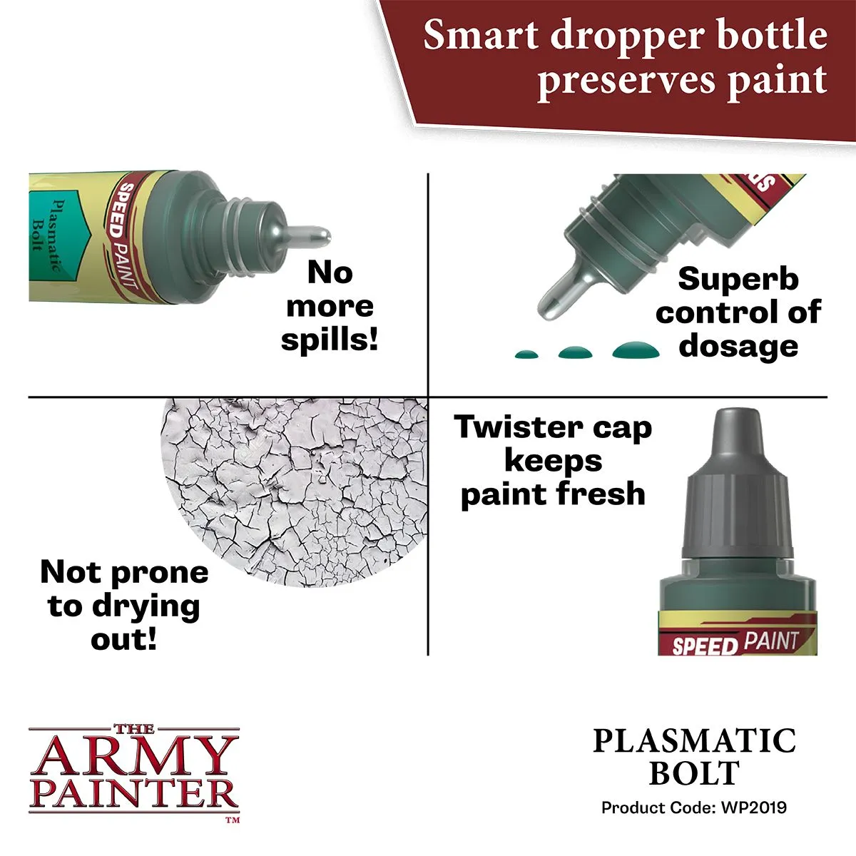Bolt Action Speedpaint Plasmatic Bolt peinture verte 18 ml