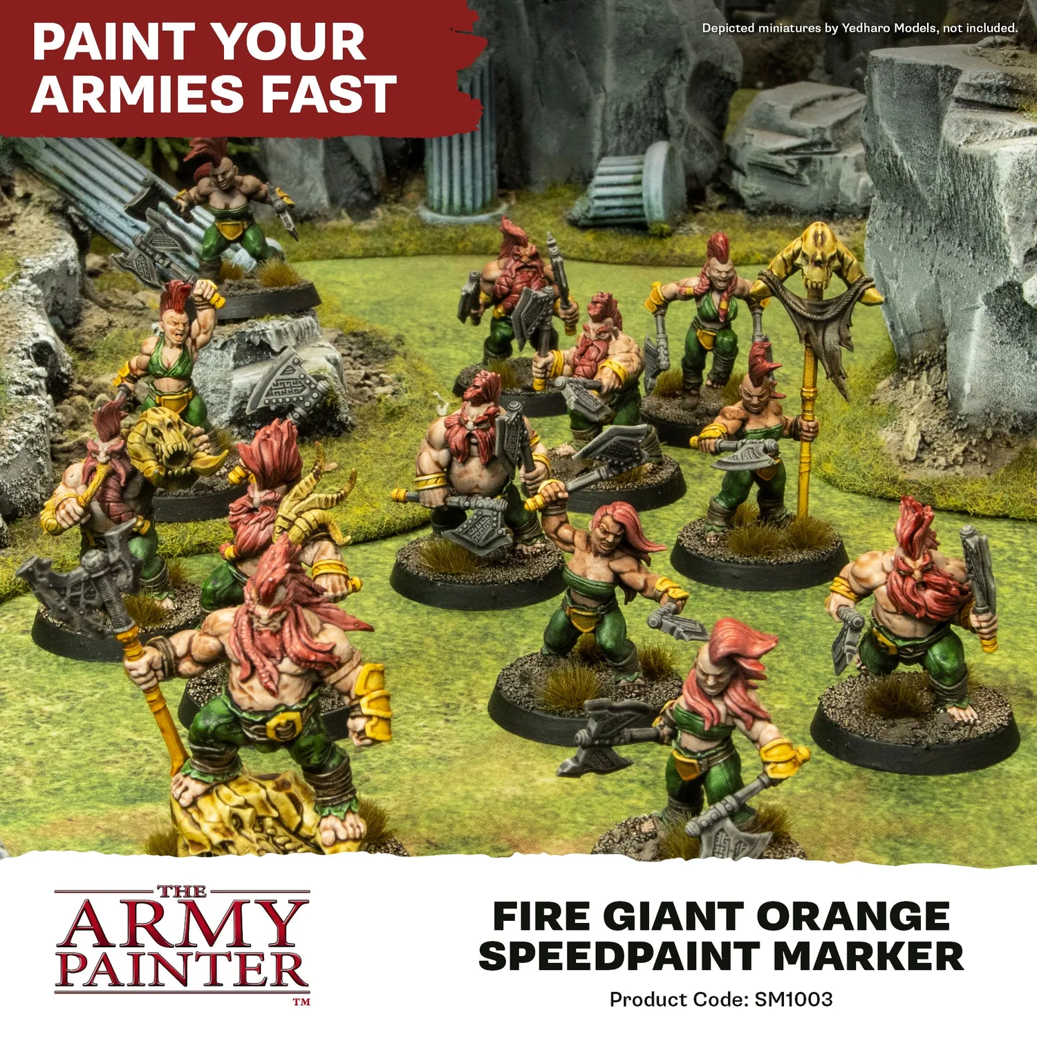 Bolt Action Speedpaint Marker Fire Giant Orange feutre peinture orange