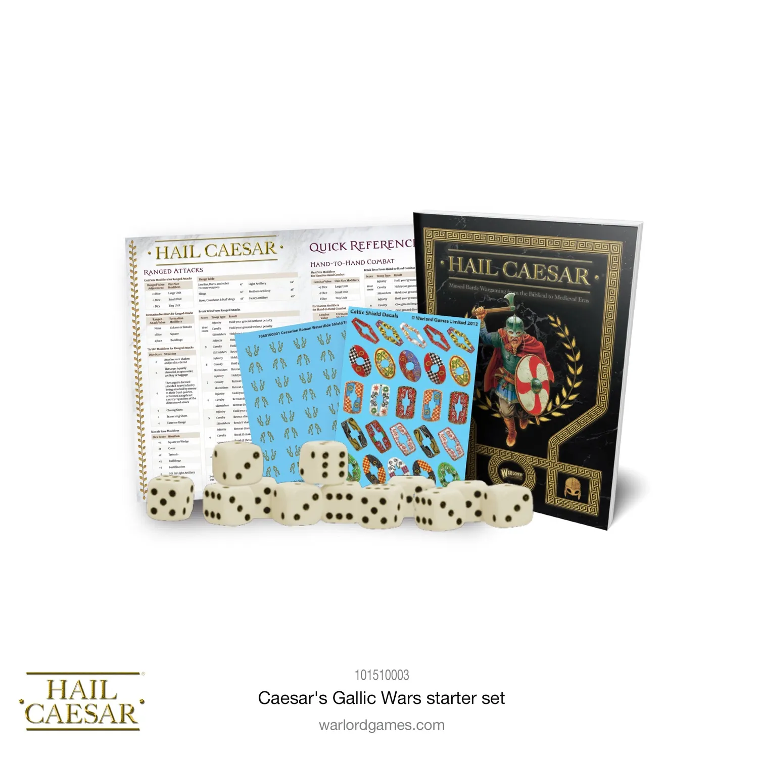Hail Caesar Caesar's Gallic Wars starter set figurines plastique 128