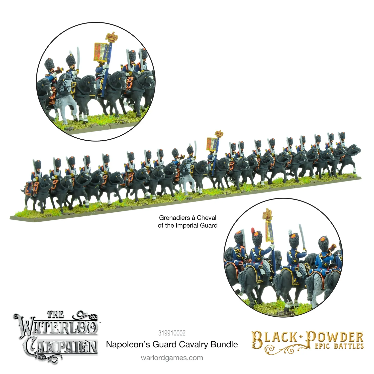 Black Powder Epic Battles Waterloo Napoleon's Guard Cavalry Bundle cavalerie