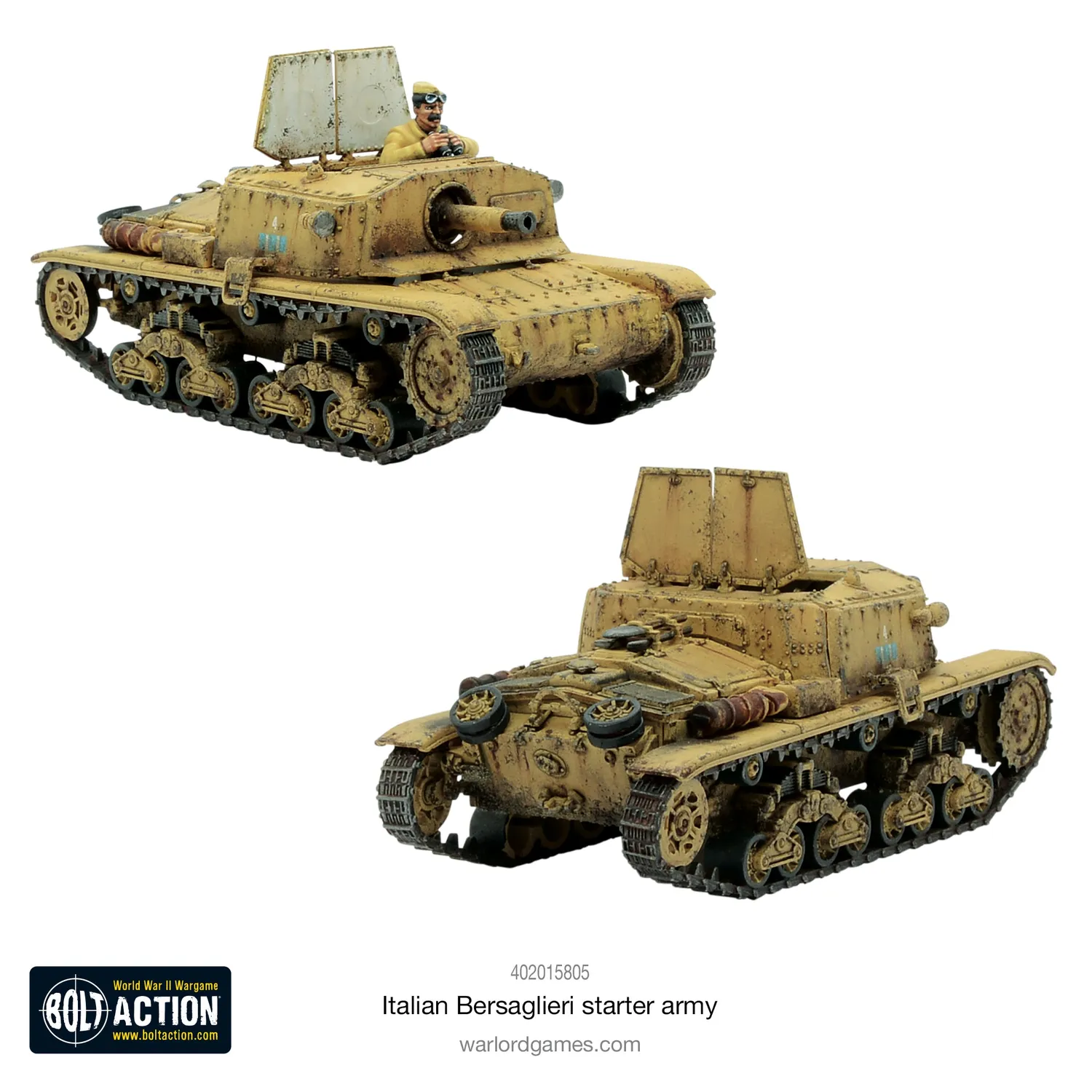 Bolt Action Italian Bersaglieri Starter Army figurines 28mm