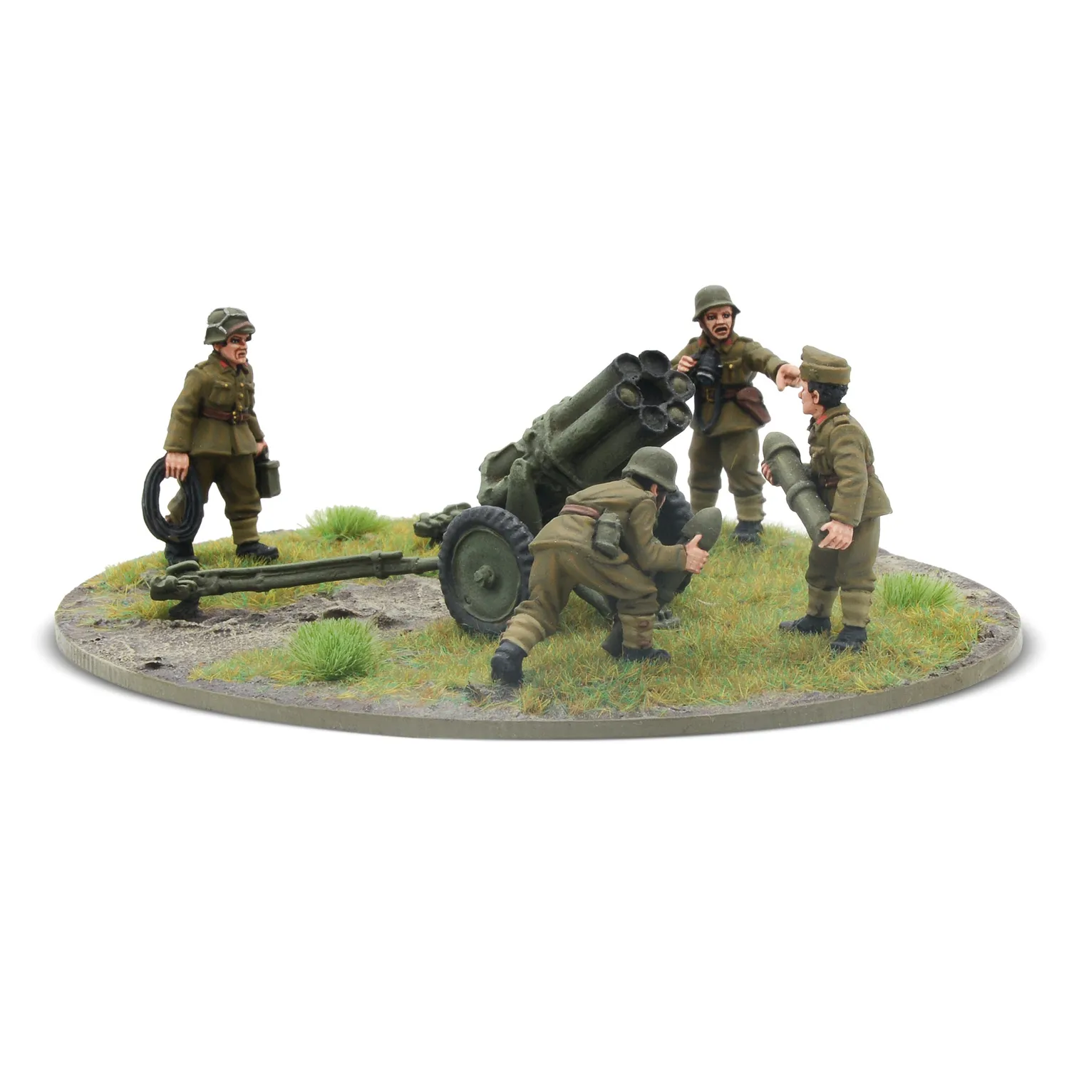 Bolt Action Hungarian Army 150mm Nebelwerfer 41 artillerie métal avec équipage