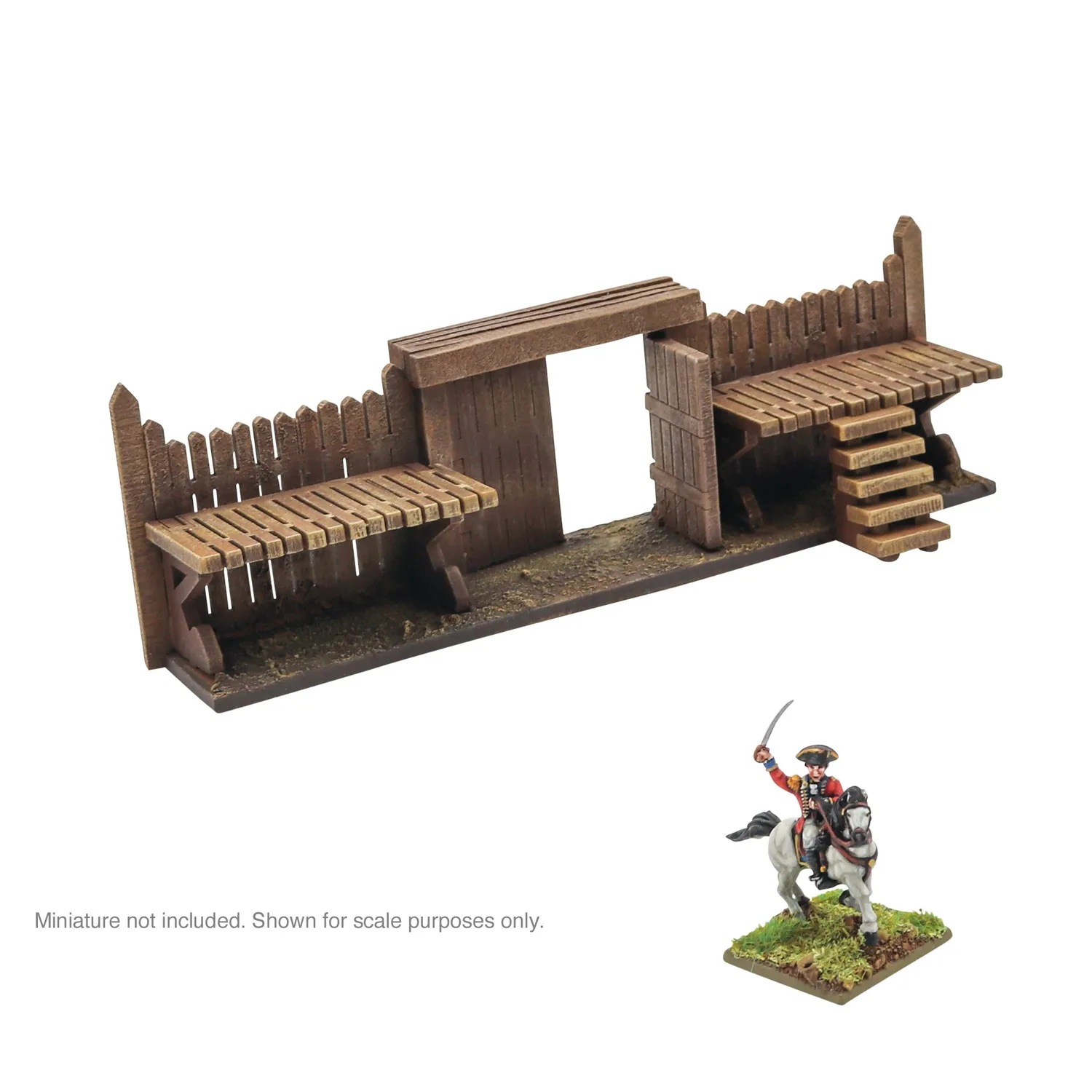 Black Powder Epic Battles Revolution portes fort décor MDF