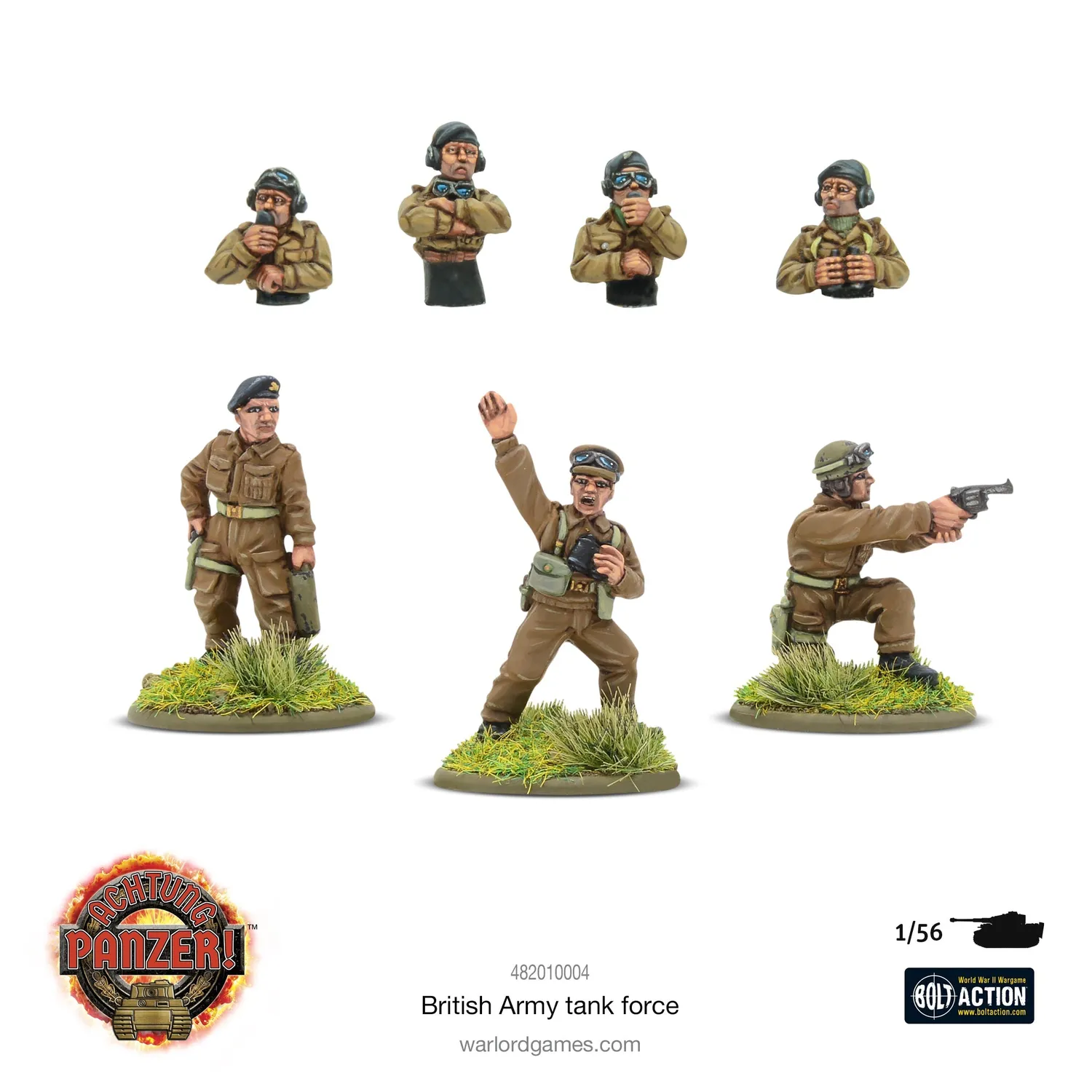 Warlord Games Achtung Panzer! Force chars britanniques coffret départ