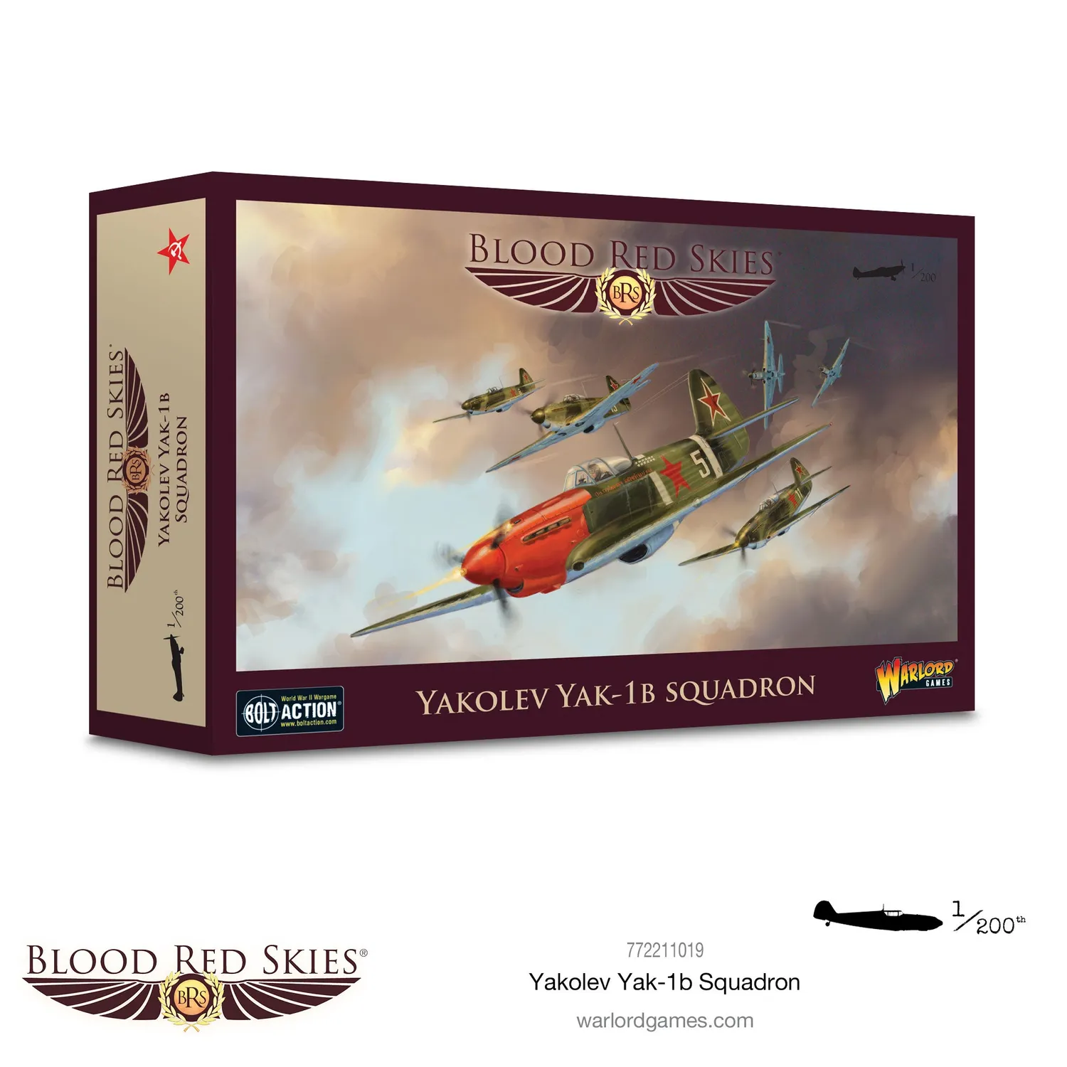 Bolt Action Blood Red Skies Yakolev Yak-1b squadron avions