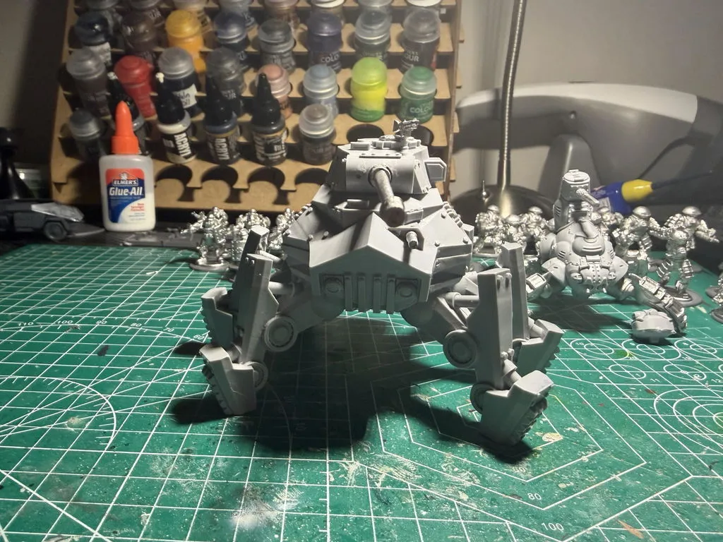 Bolt Action Konflikt'47 Wotan Heavy Panzermech marcheur 1 figurine