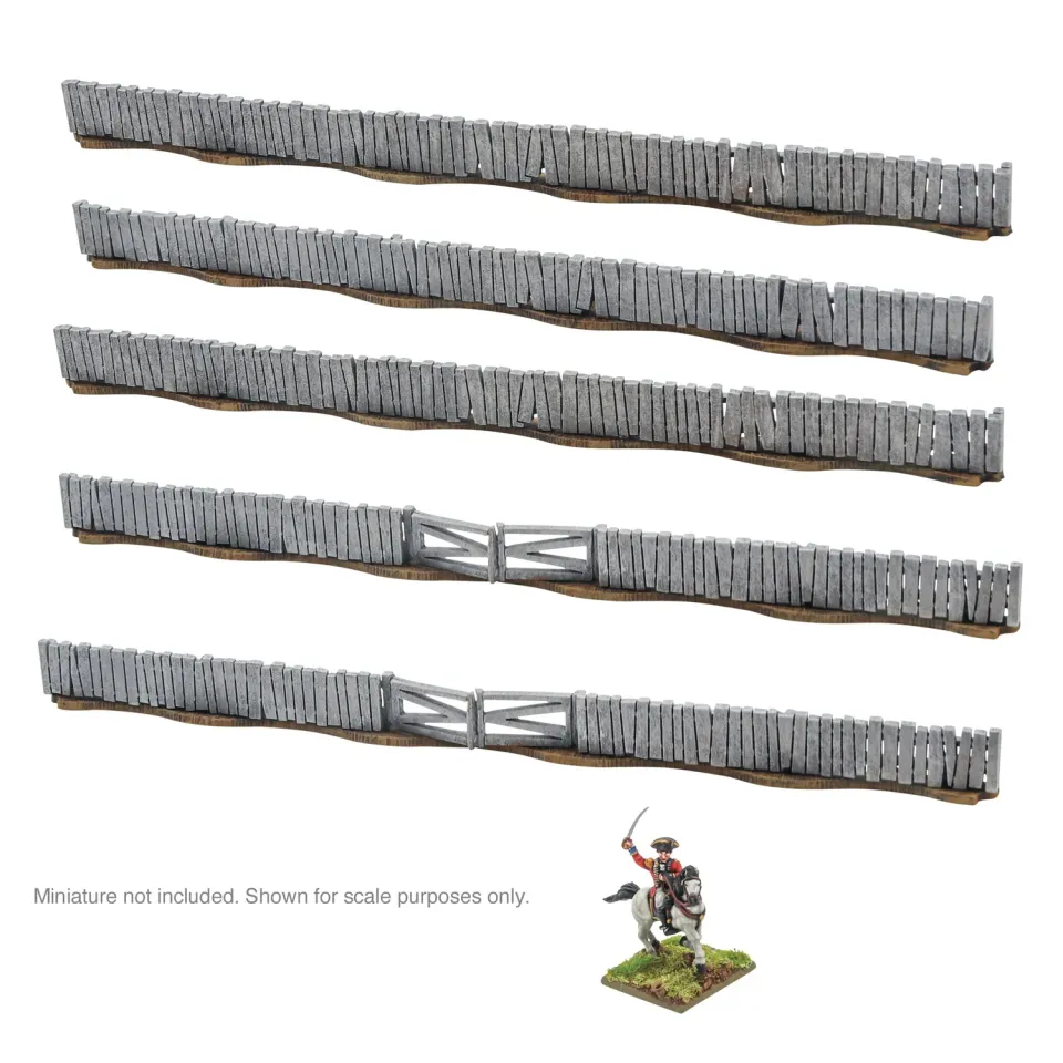 Bolt Action Black Powder Epic Battles Fences C décor MDF 15mm