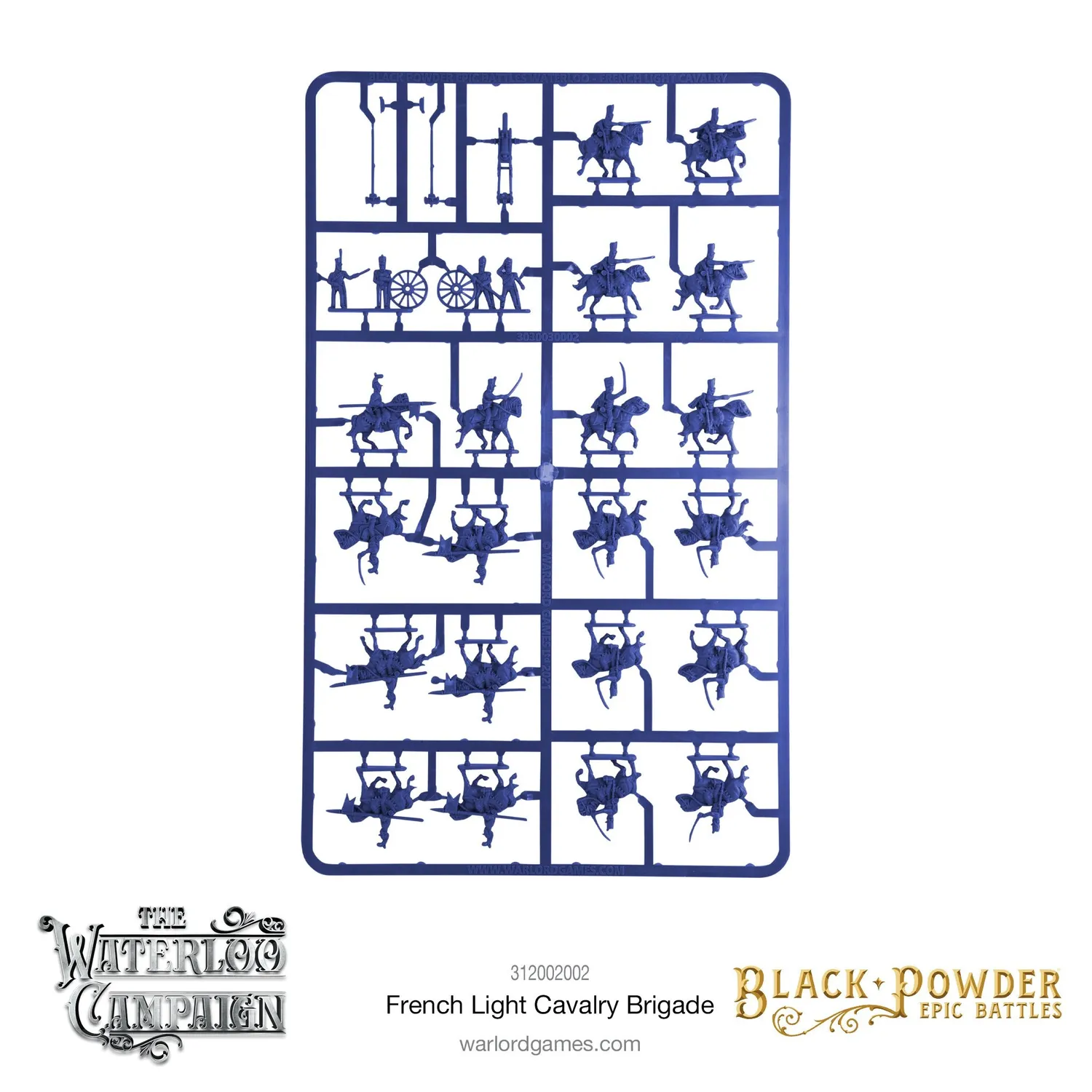 Warlord Games Black Powder Epic Waterloo brigade cavalerie légère coffret plastique