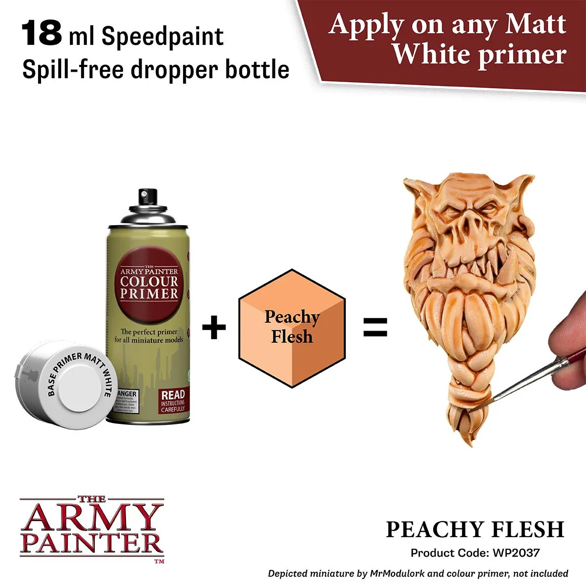 Bolt Action Speedpaint Peachy Flesh peinture chair acrylique 18 ml