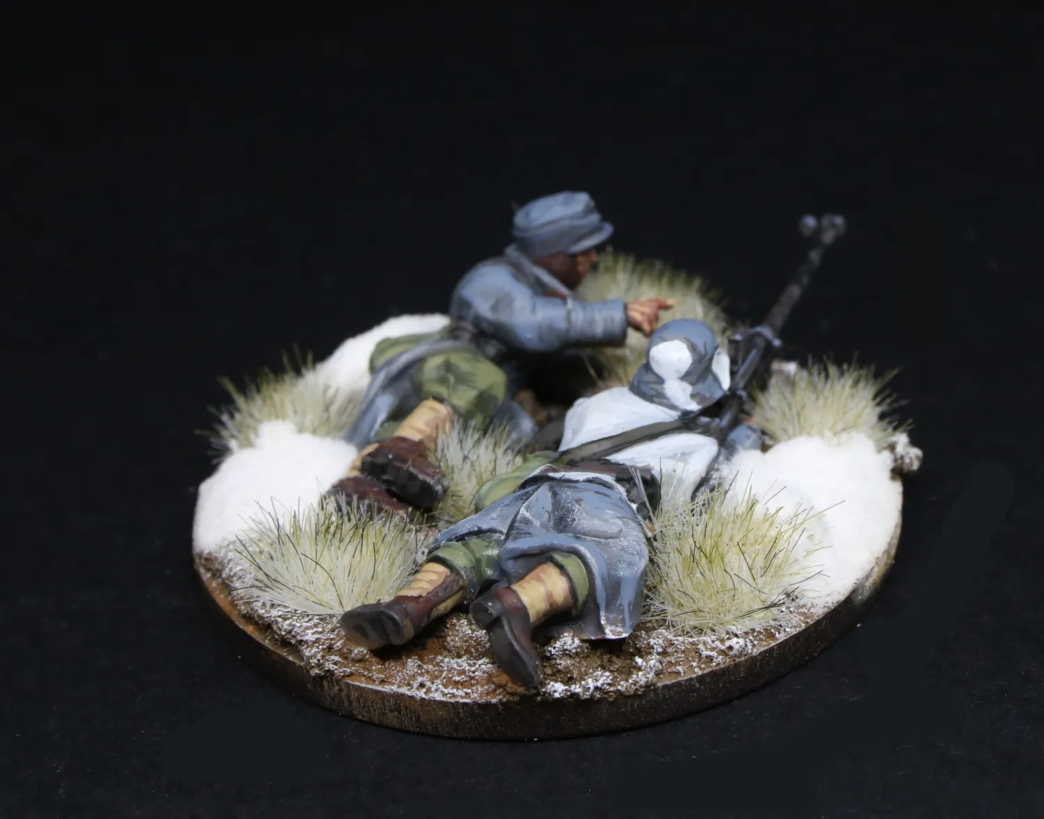 Des Tranchées aux Barricades État-major finlandais figurines Guerre d’Hiver