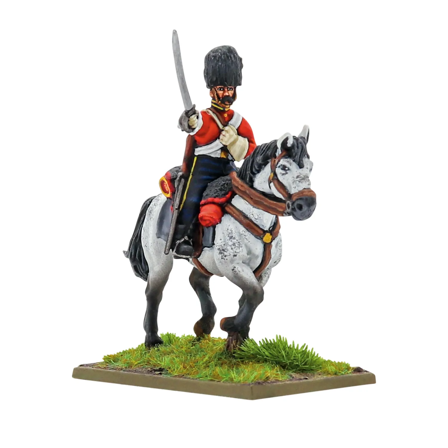 Bolt Action Crimean War British Scots Greys heavy cavalry figurines métal