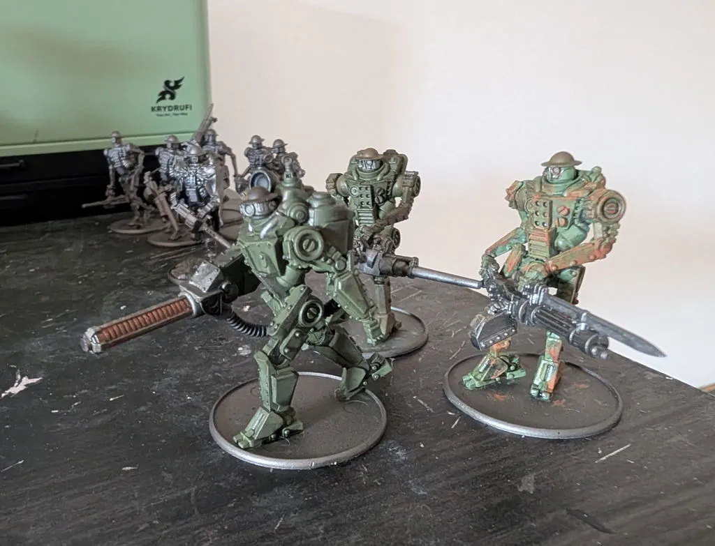 Bolt Action Konflikt ’47 Automated Infantry platoon boîte plastique