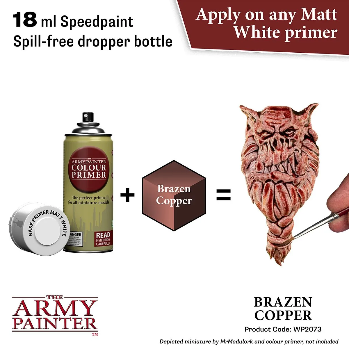 Army Painter Speedpaint Brazen Copper peinture métallique cuivre