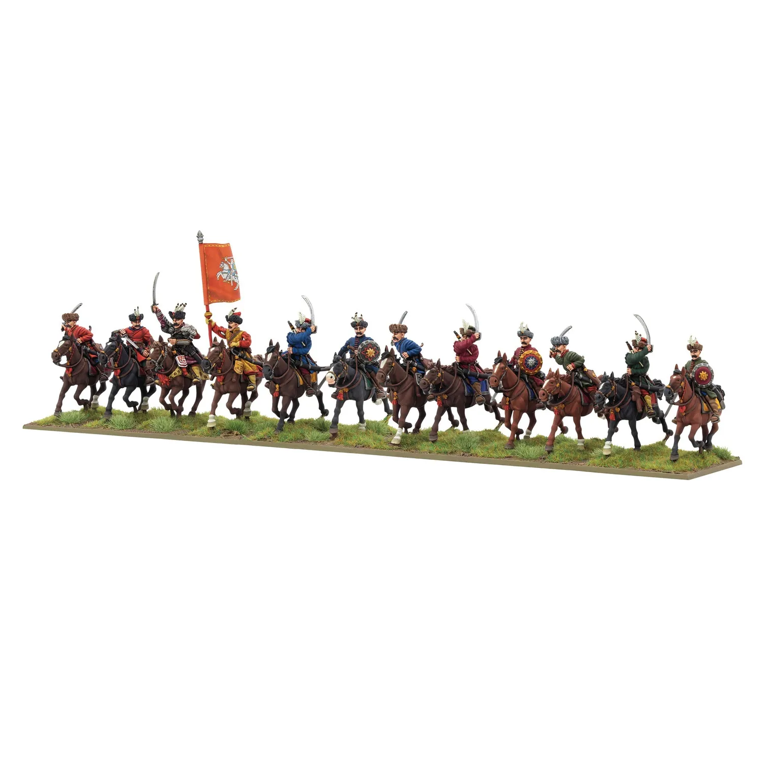 Pike & Shotte Levy cavalry sabres régiment 12 figurines métal