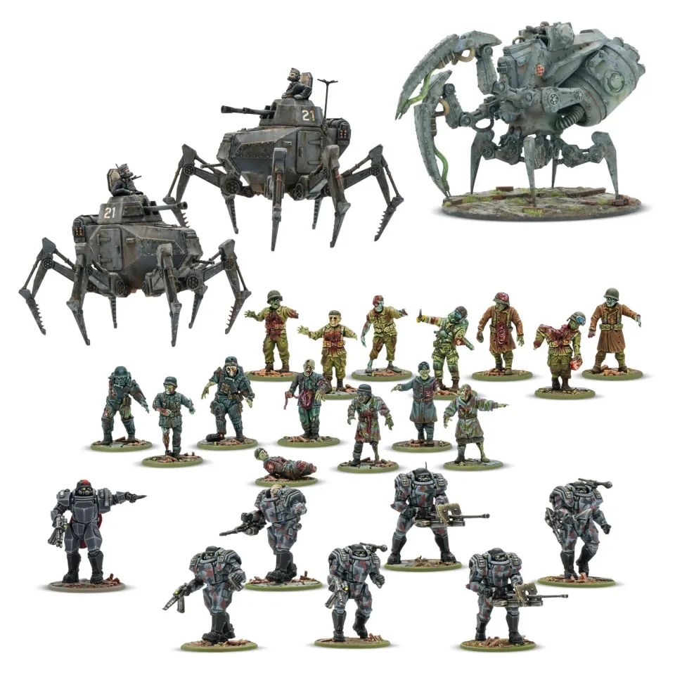 Bolt Action Konflikt '47 Axis Sonderkampfgruppe armée plastique Default Title