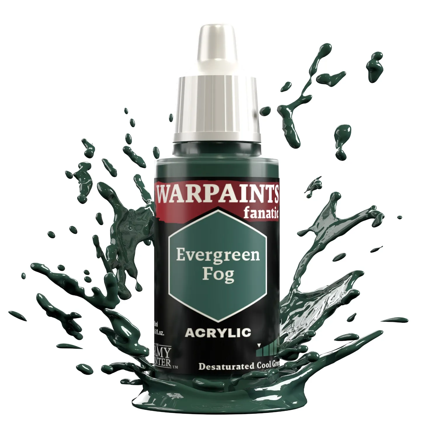 Army Painter Warpaints Fanatic Evergreen Fog peinture 18 ml vert